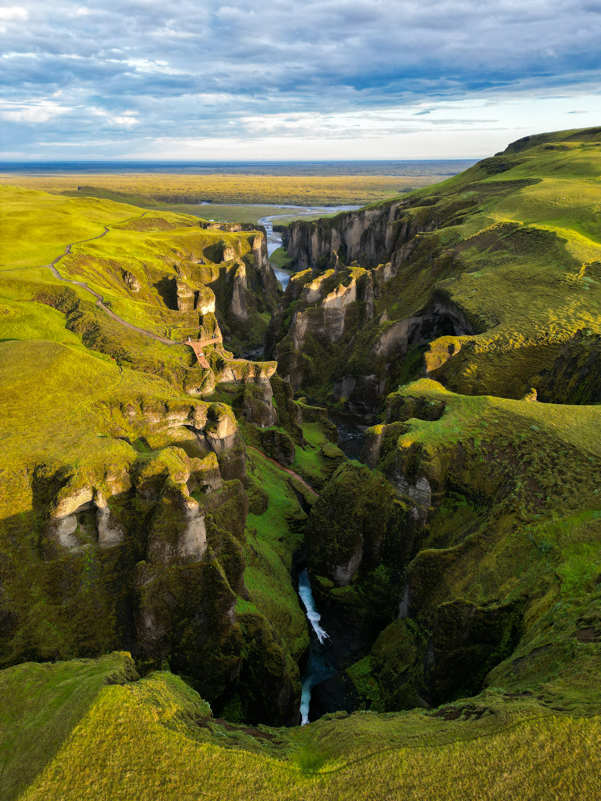 Canyon de Fjaðrárgljúfur