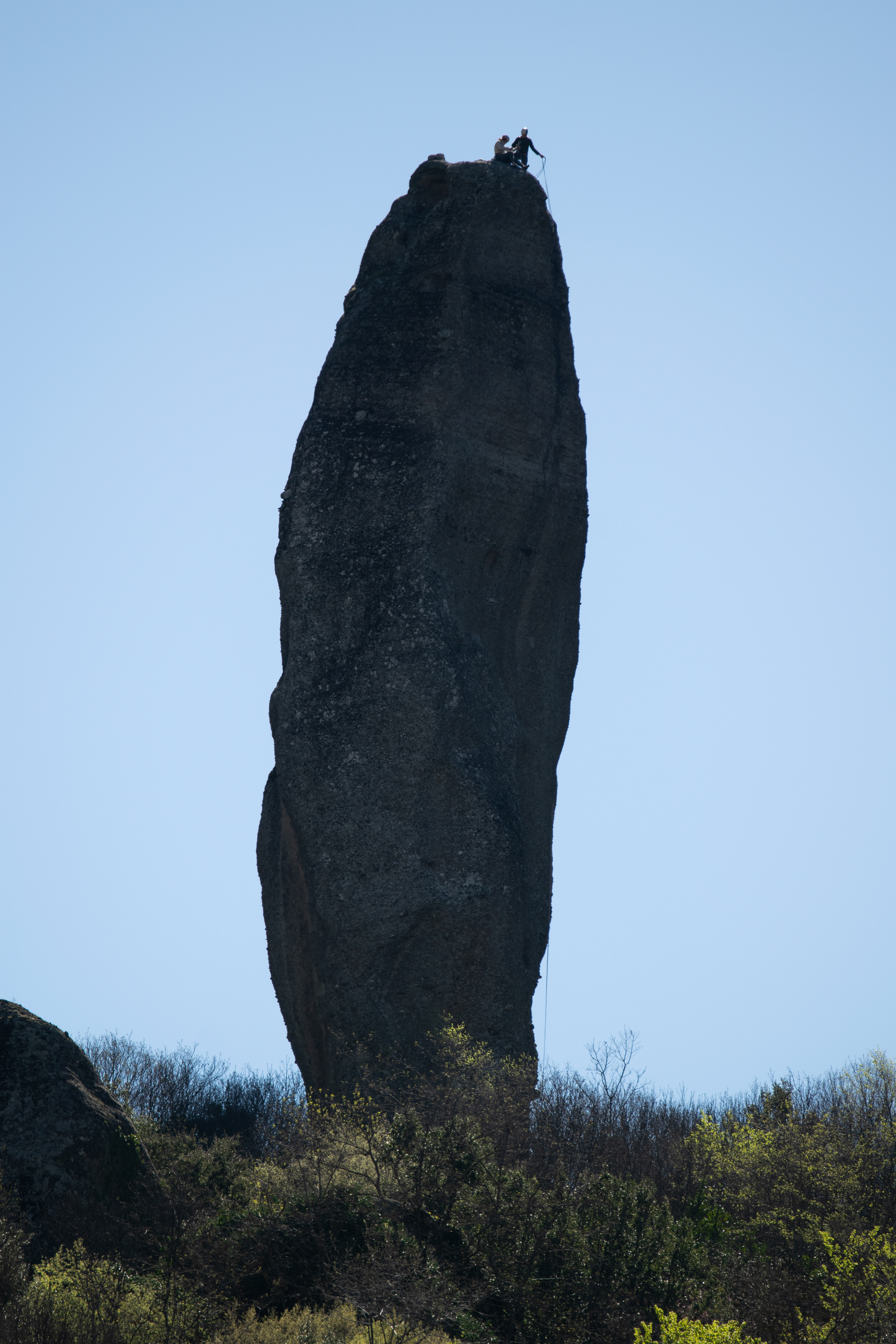 Monolith of Adrachti • Meteora, Kastraki, Central Greece • NikonD5300 380mm f/7.1 1/400 ISO100