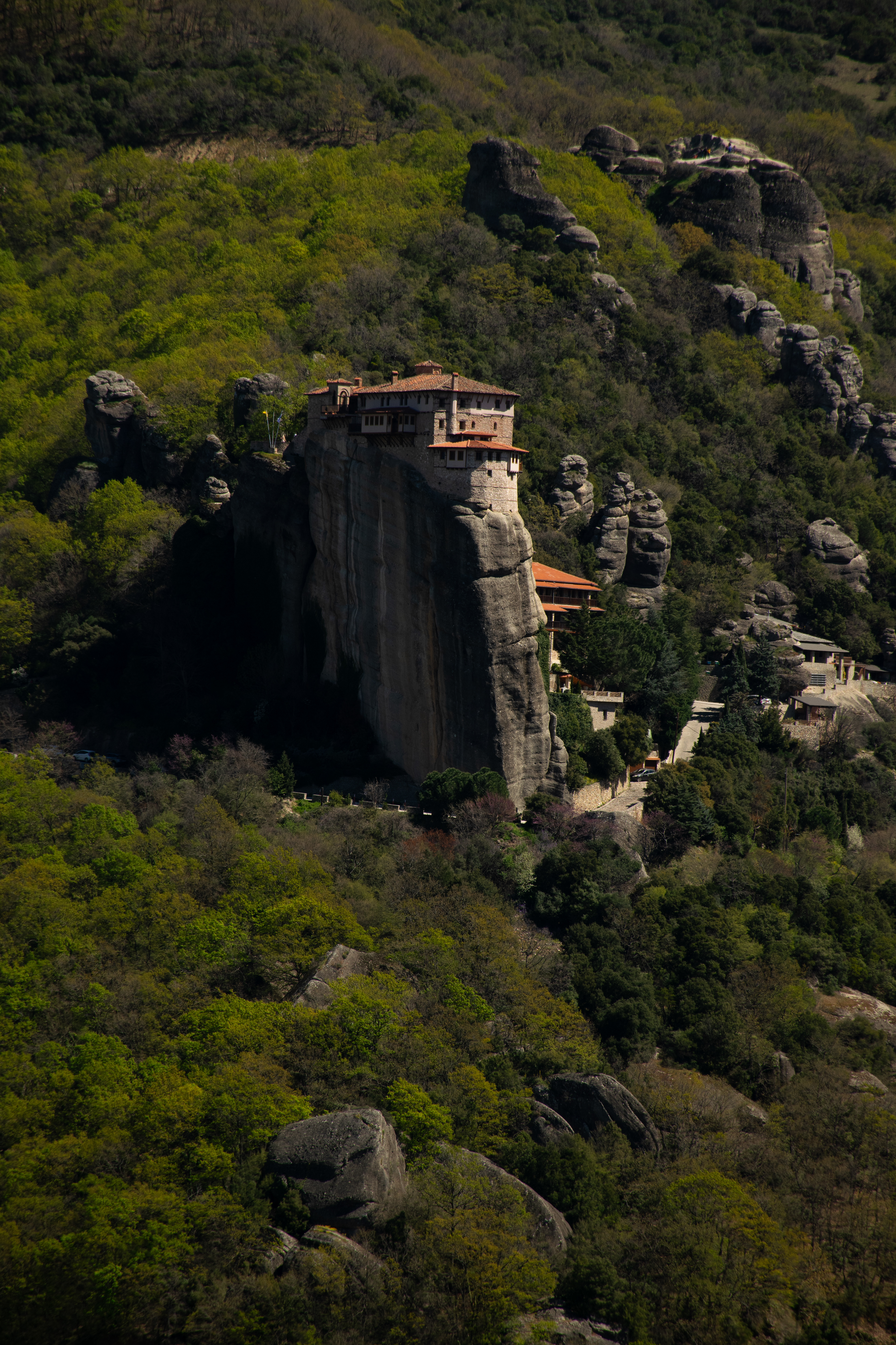 Monastery of Agias Barababas • Meteora, Kastraki, Central Greece • NikonD5300 140mm f/9 1/500 ISO100