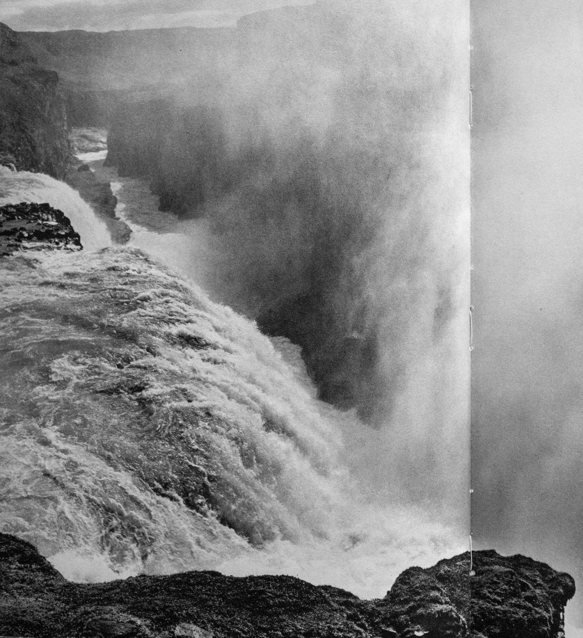 Cascade de Gullfoss (1962)
