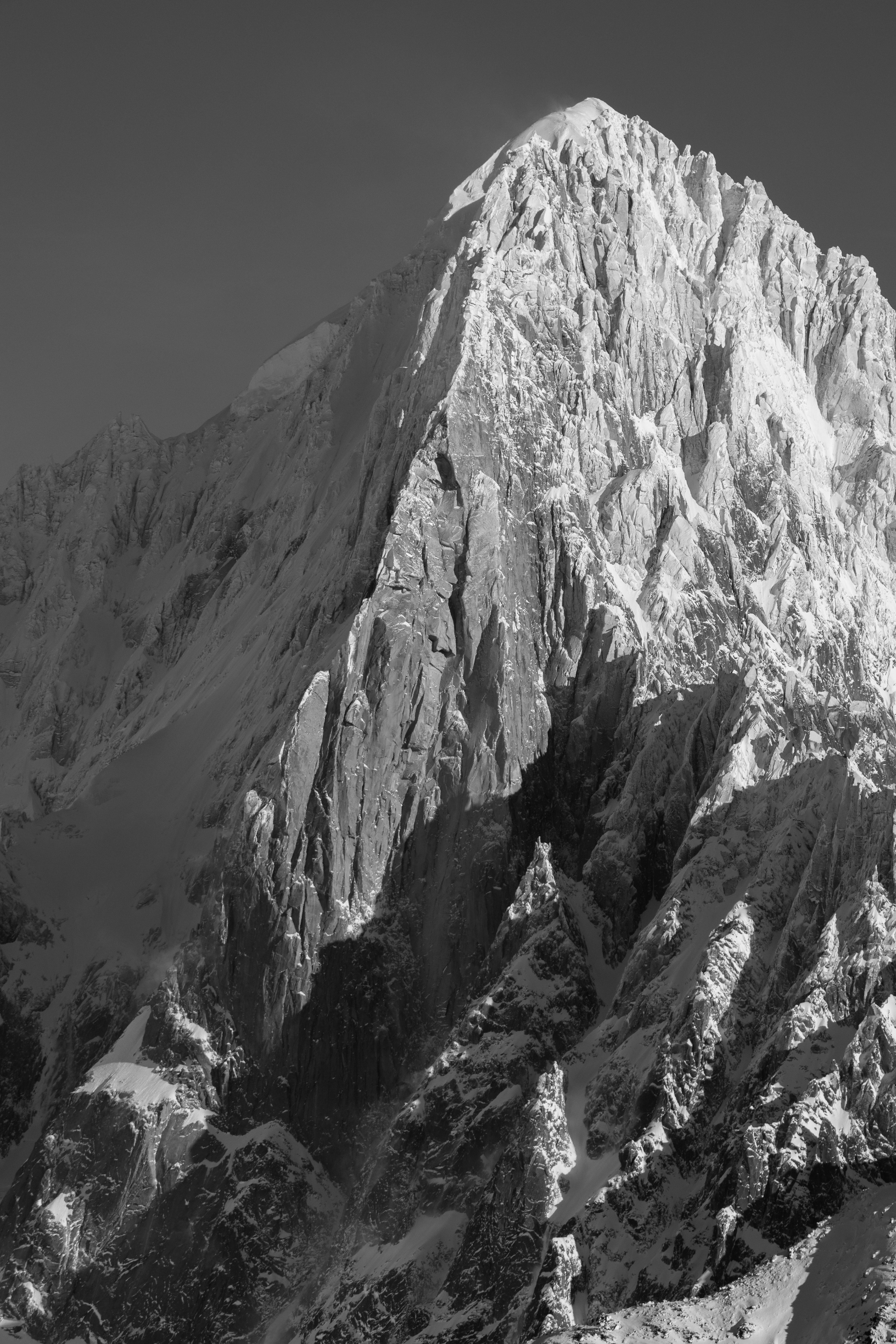 Aiguille Verte (4,122m) et Drus (3,754m) - Chamonix Mont-Blanc, France - NikonD5300 220mm 1/1000 f/7.1 ISO 100