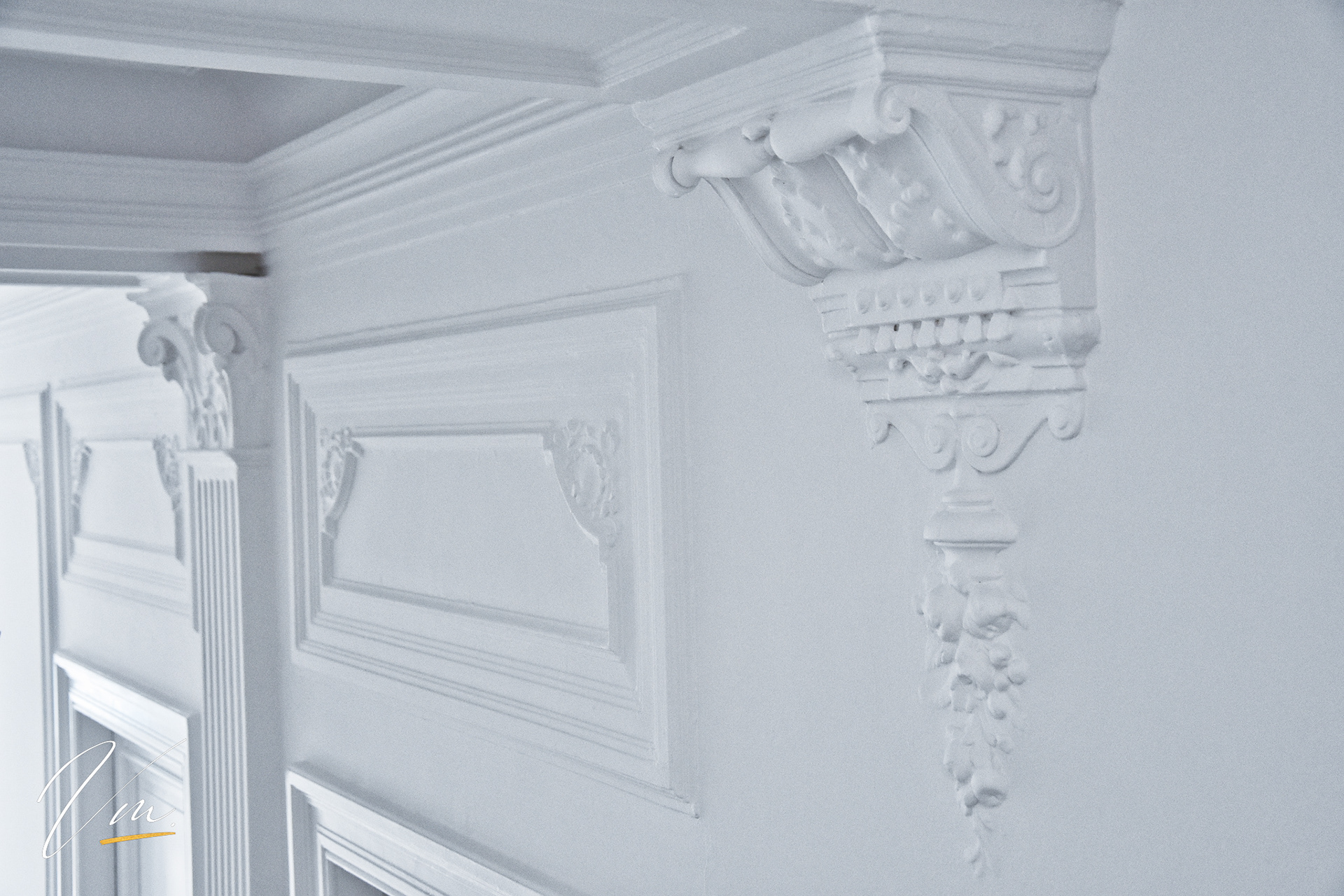 Schilderen moluren/muren/wandlijsten