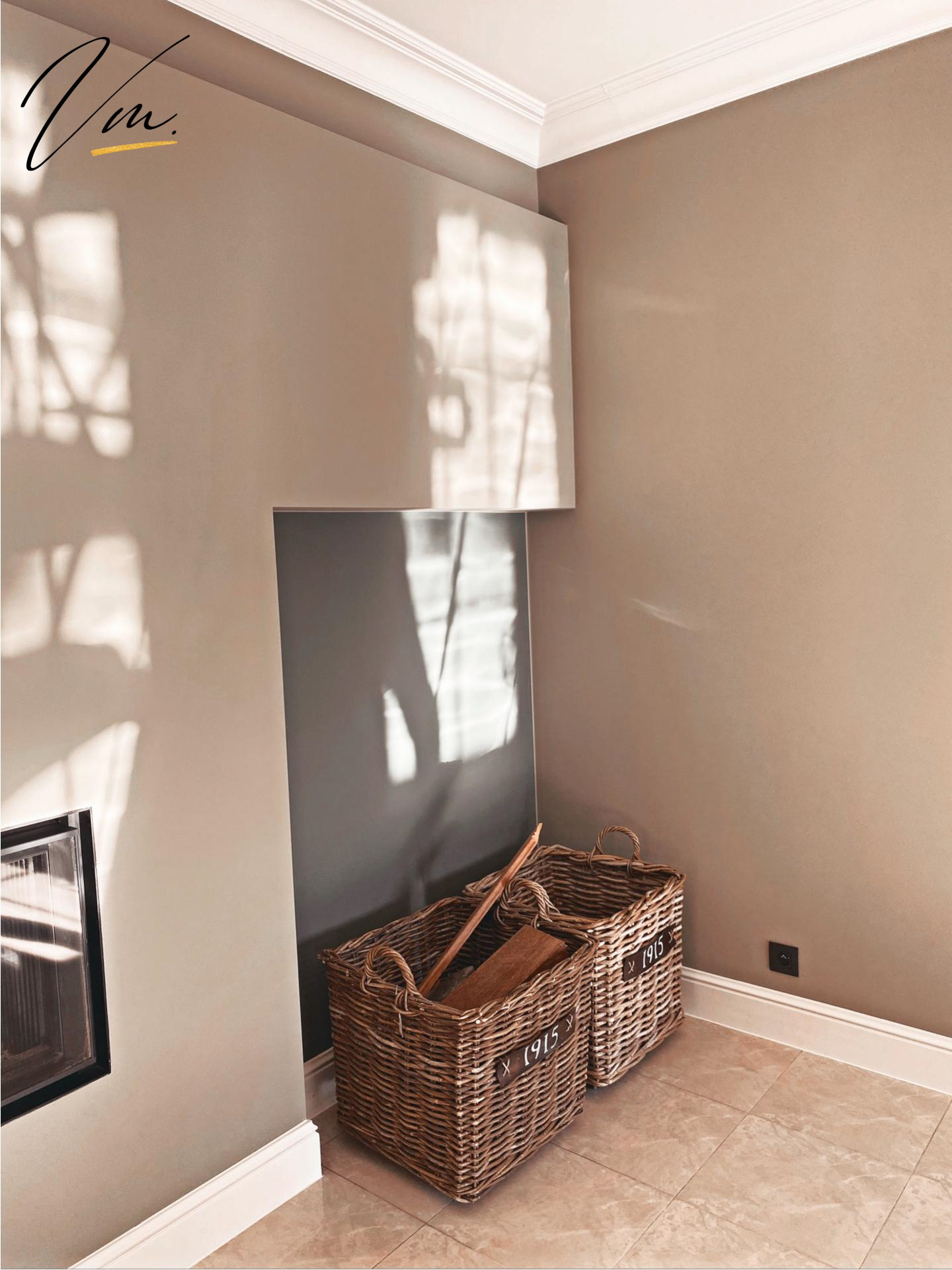 Schilderen muren/plafond/plinten