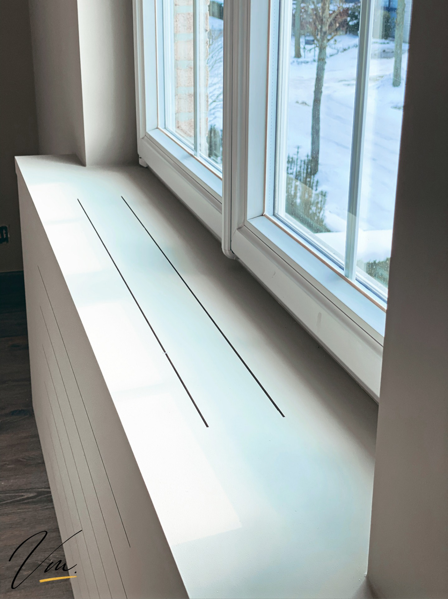 Schilderen raamtablet