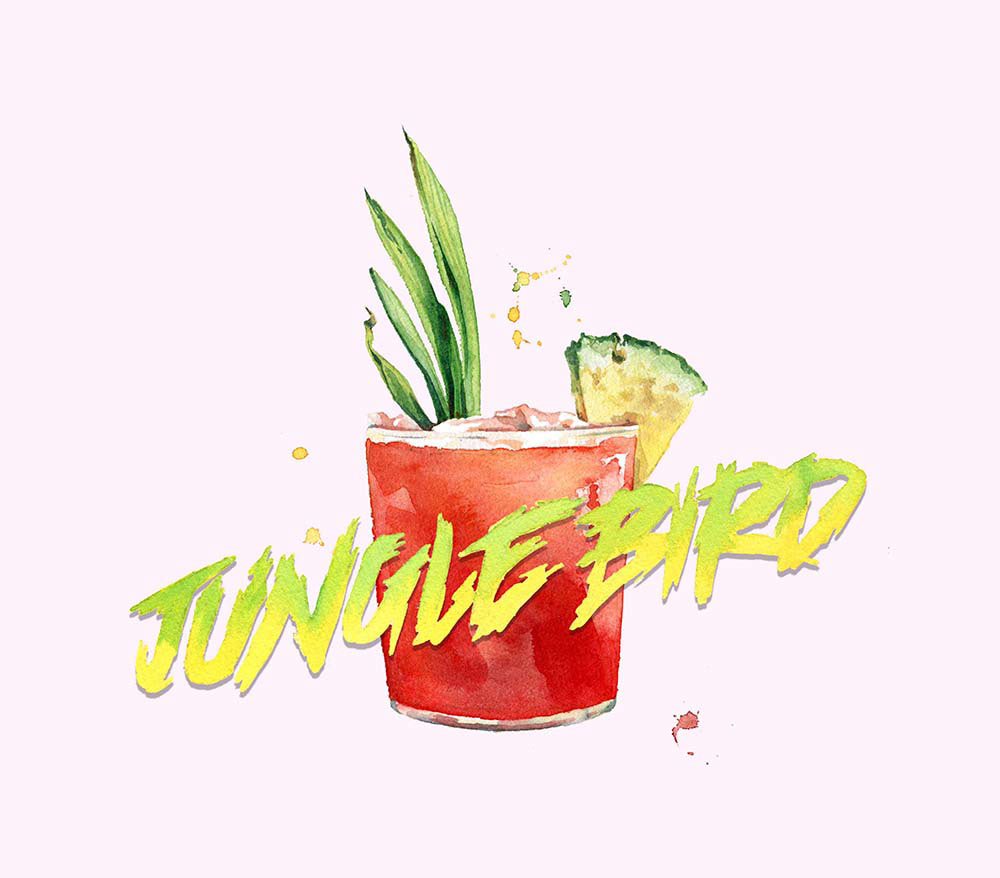 Cocktail Menu Illustrations