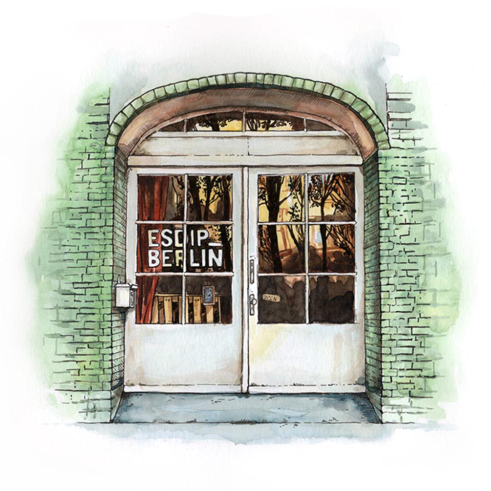 ESDIP Berlin Postcard Cover