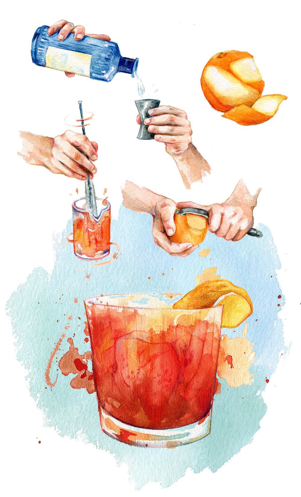 Negroni Cocktail Instructable