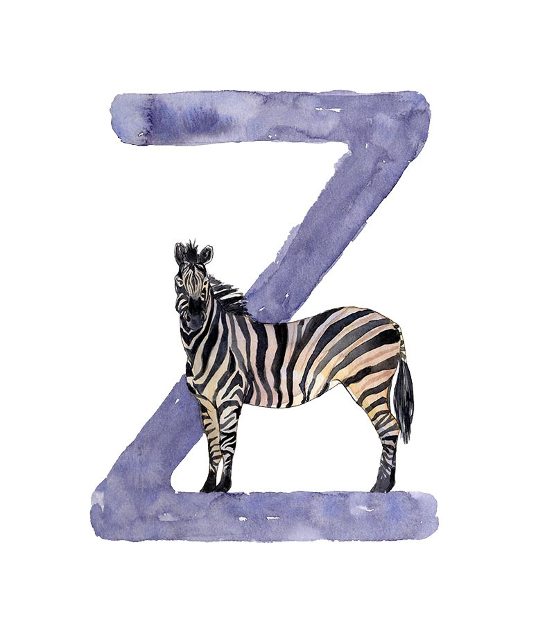 A-Z Kids Poster