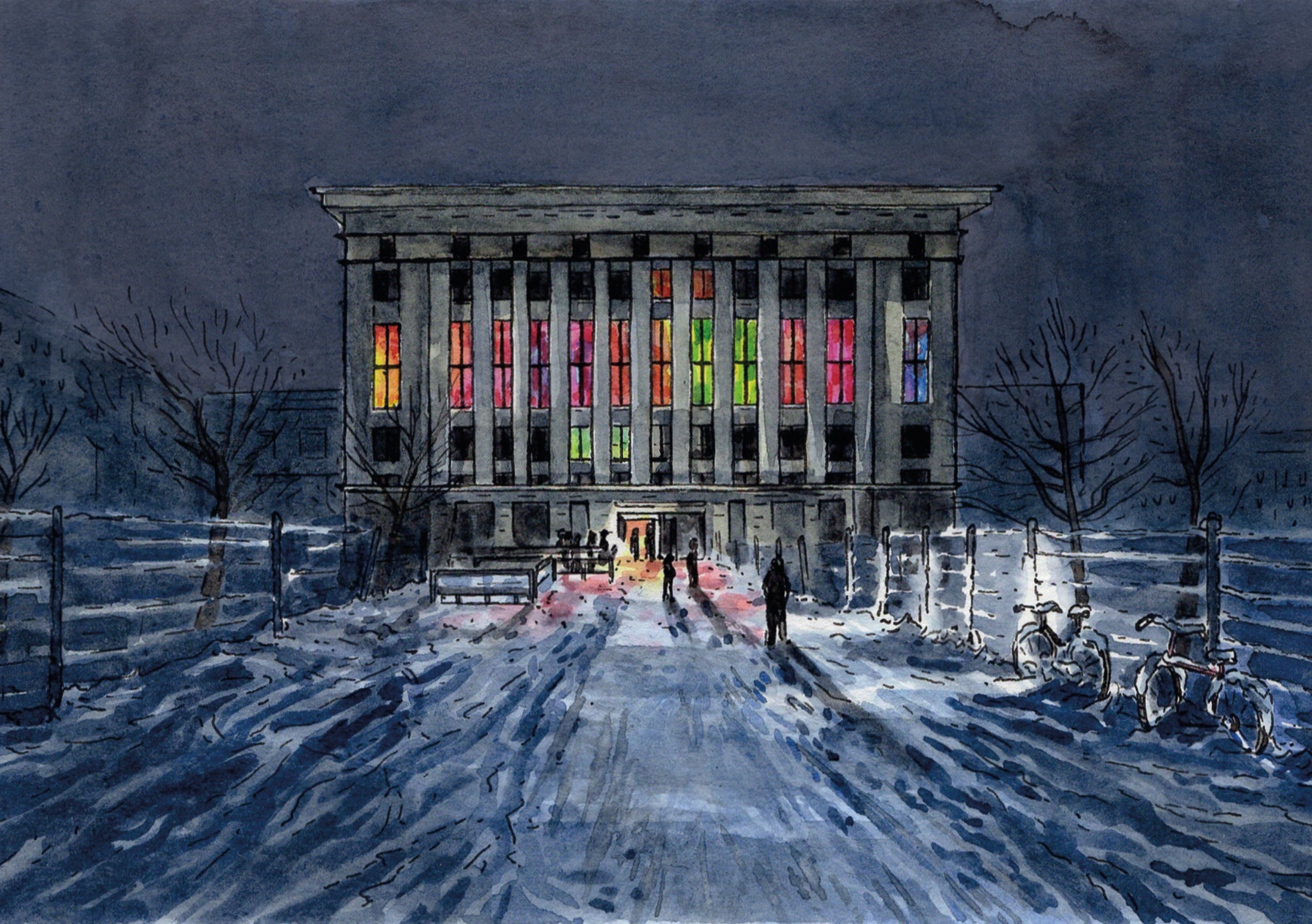 Berlin-themed Xmas Cards