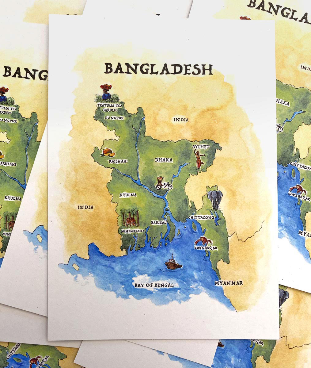 Teatulia London Promo Postcards
