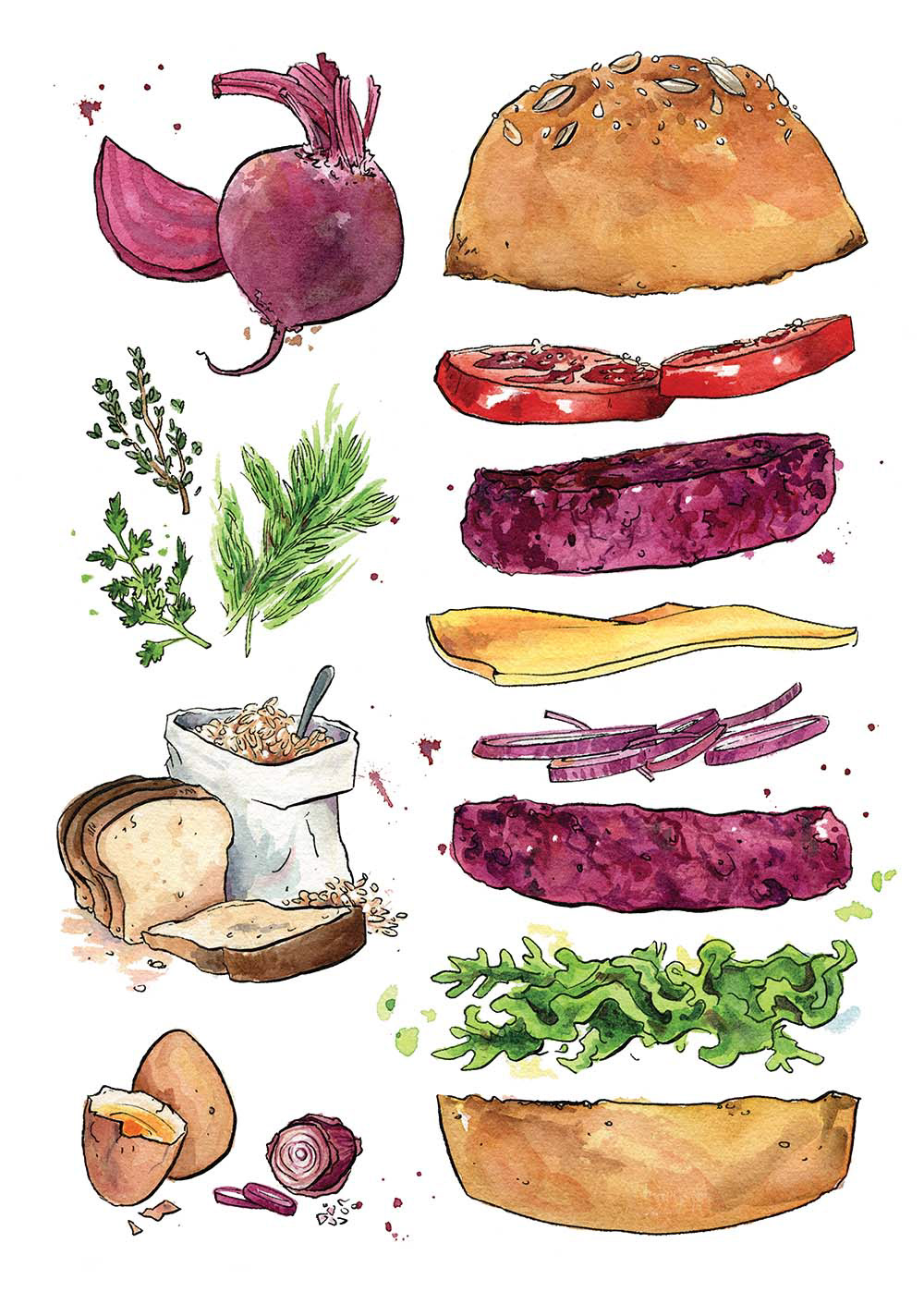 GIY Diaries Recipe Illustration