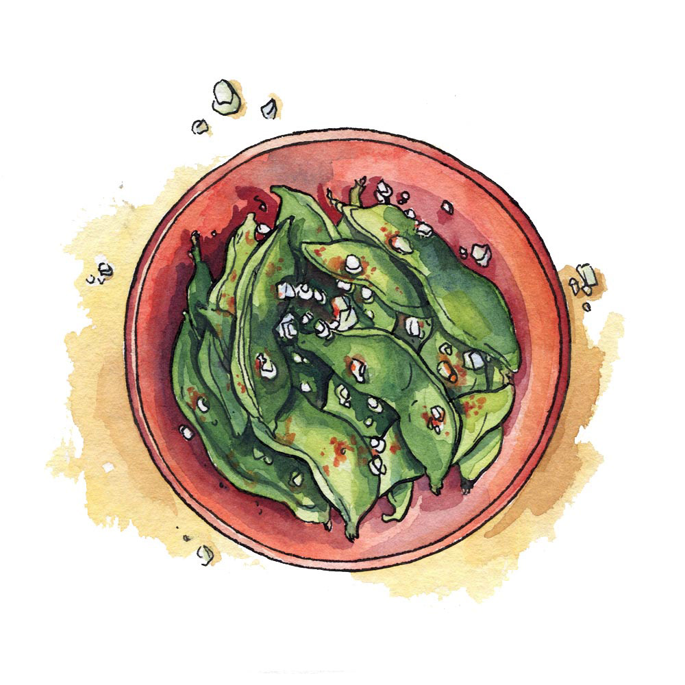 Onomichi Menu Illustrations