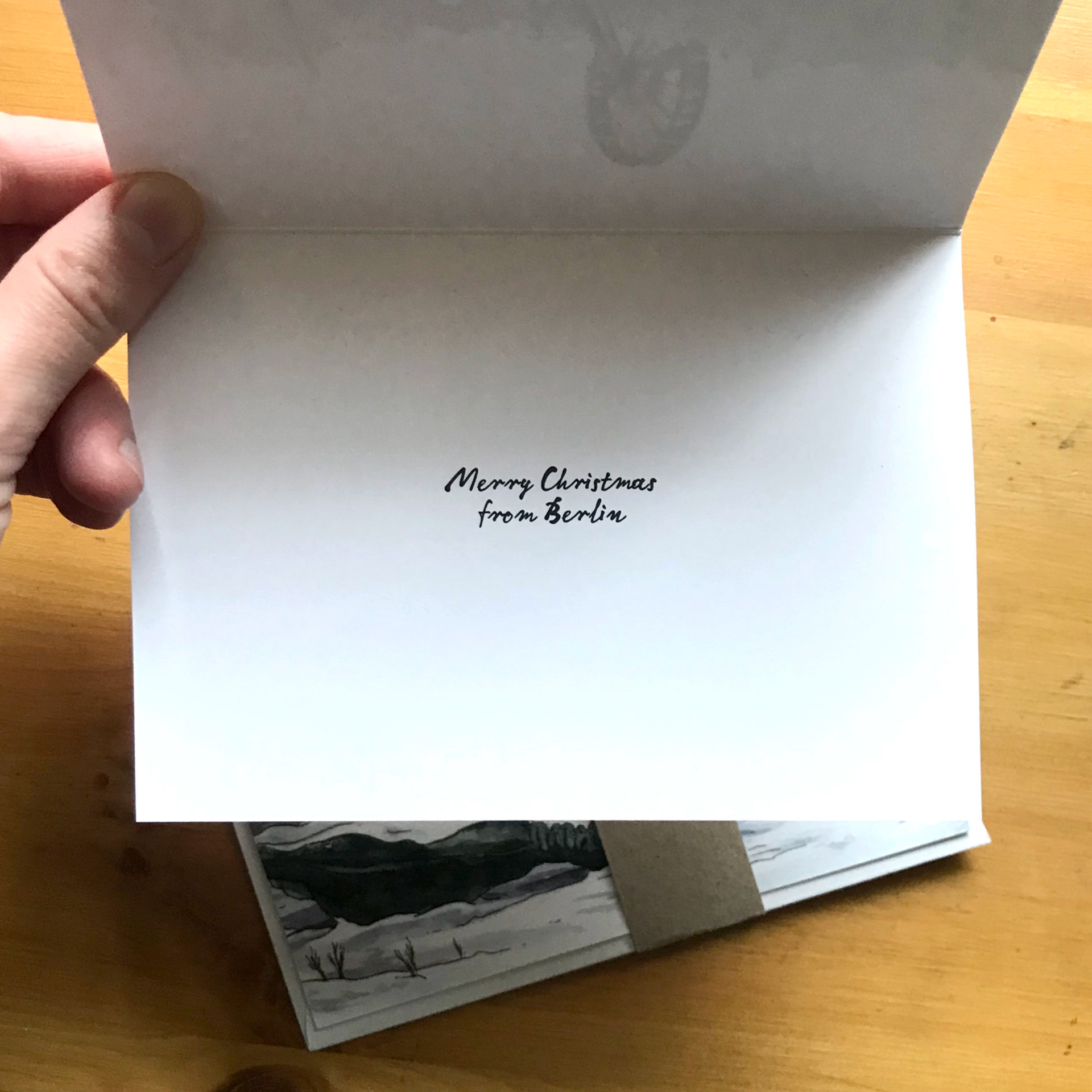 Berlin-themed Xmas Cards