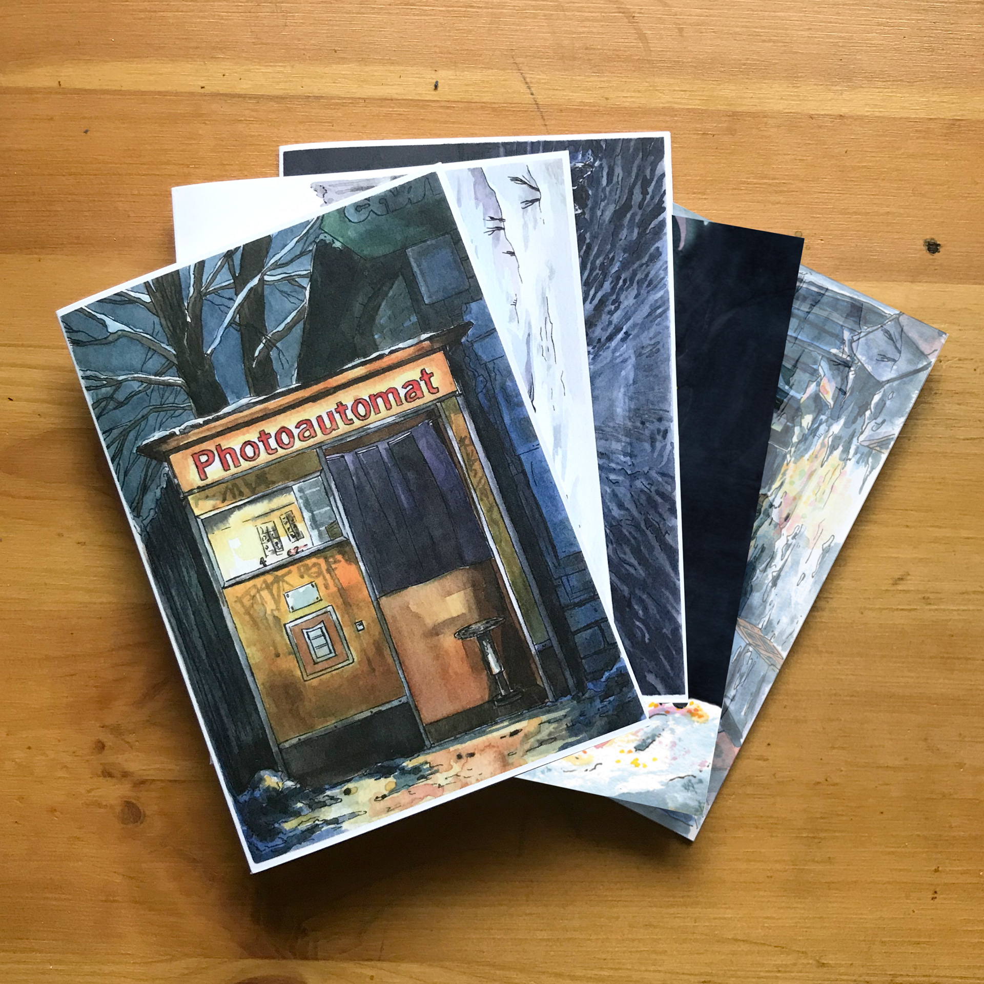 Berlin-themed Xmas Cards