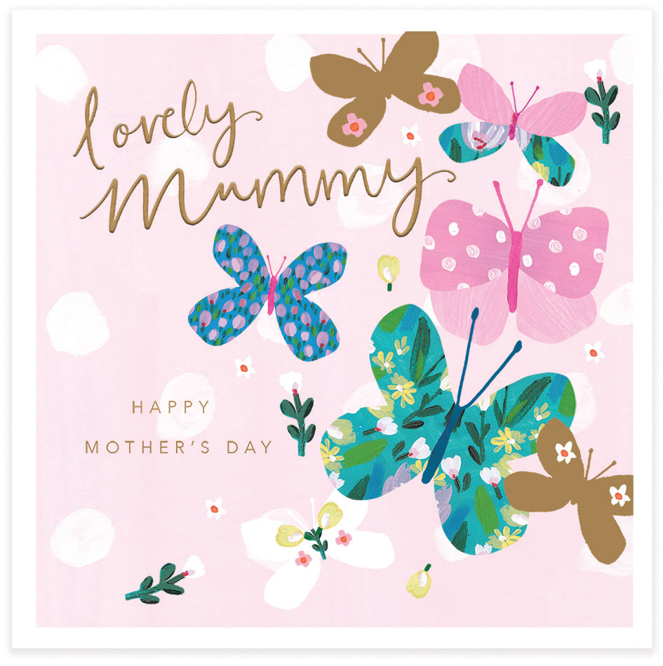Mother's Day card for Card Factory