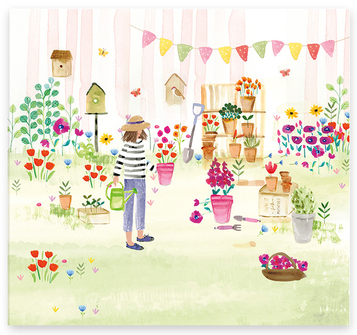 Mother's Day card for Sainsbury's