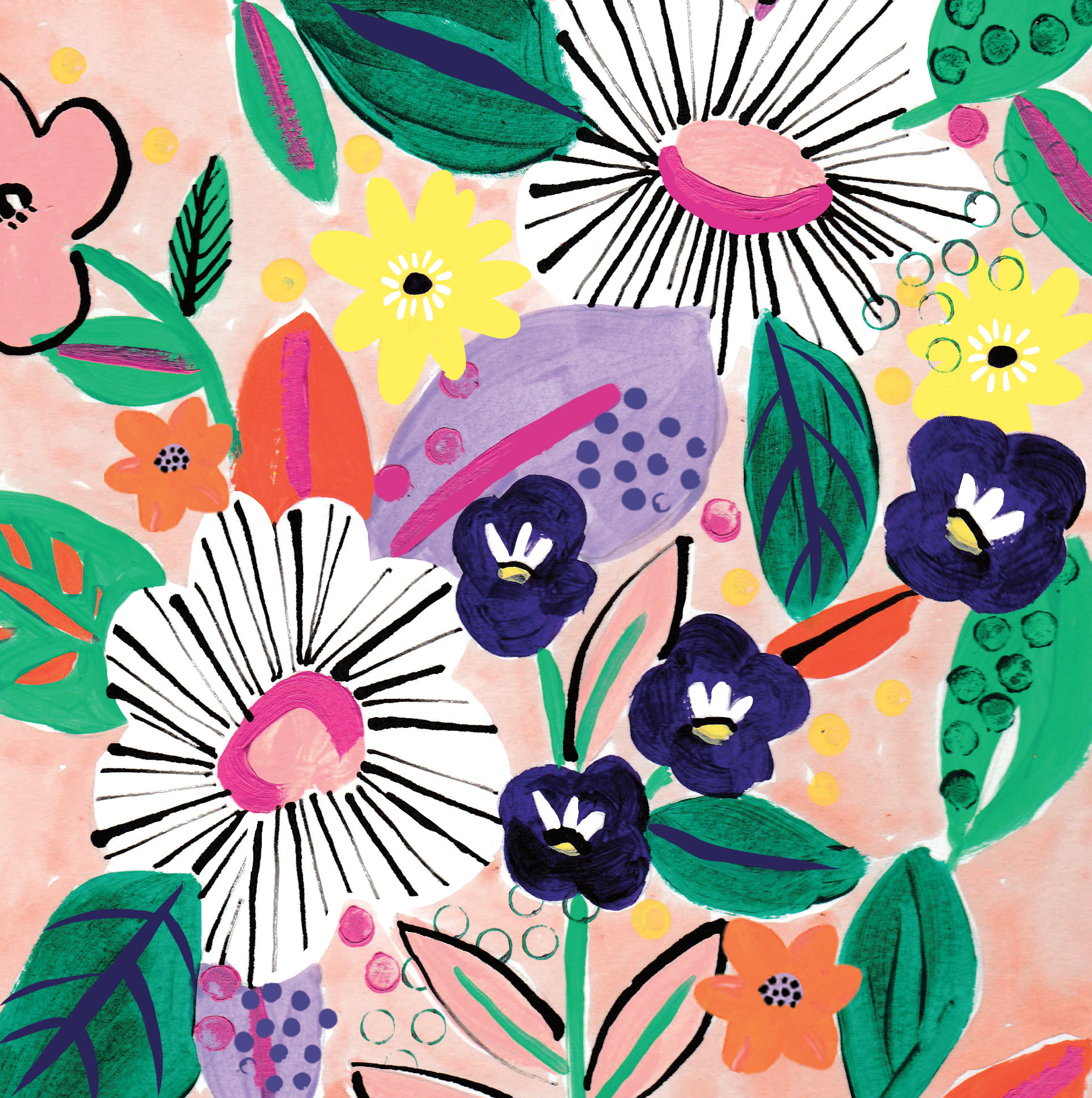 Floral from the Floral brights range