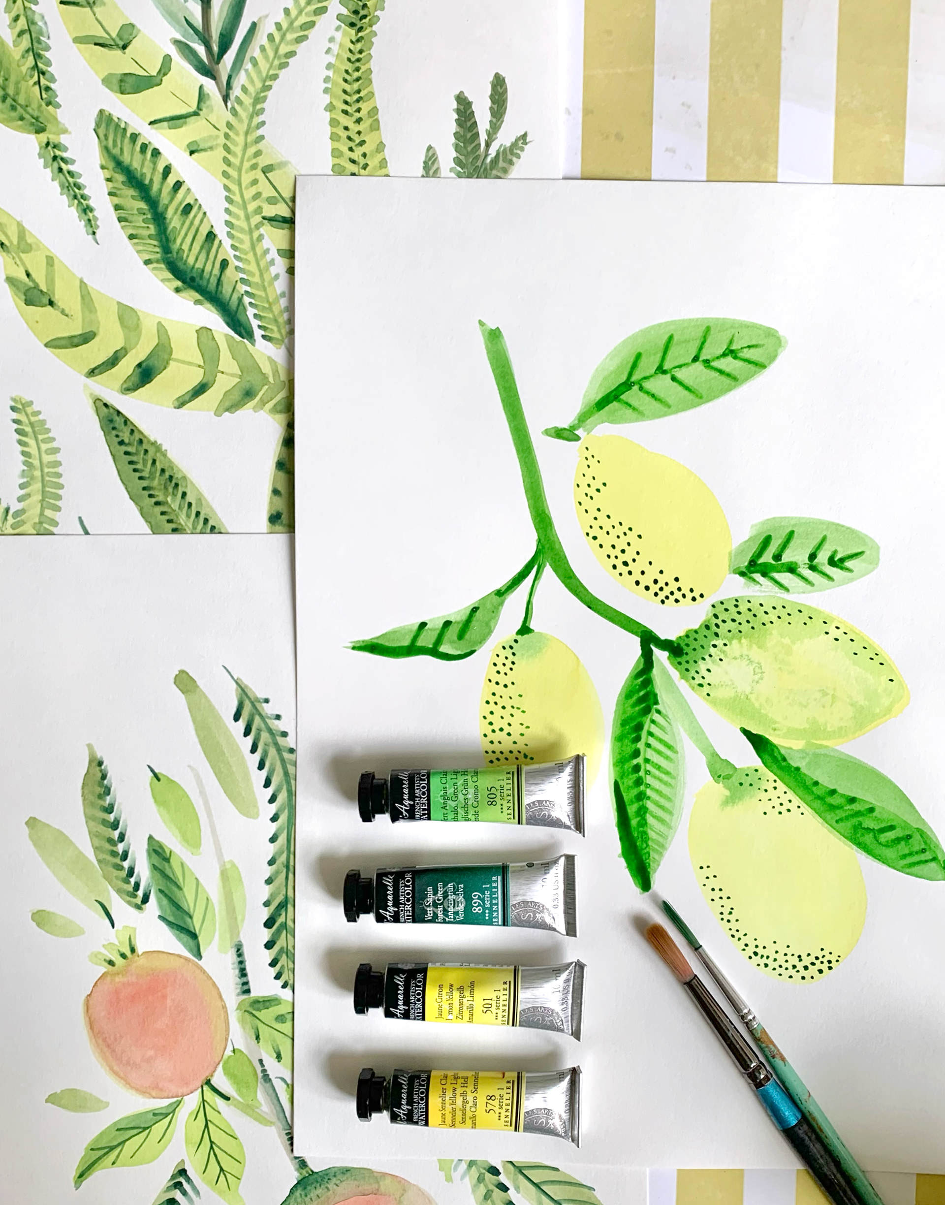 Personal project inspired by Malaga botanical garden visit