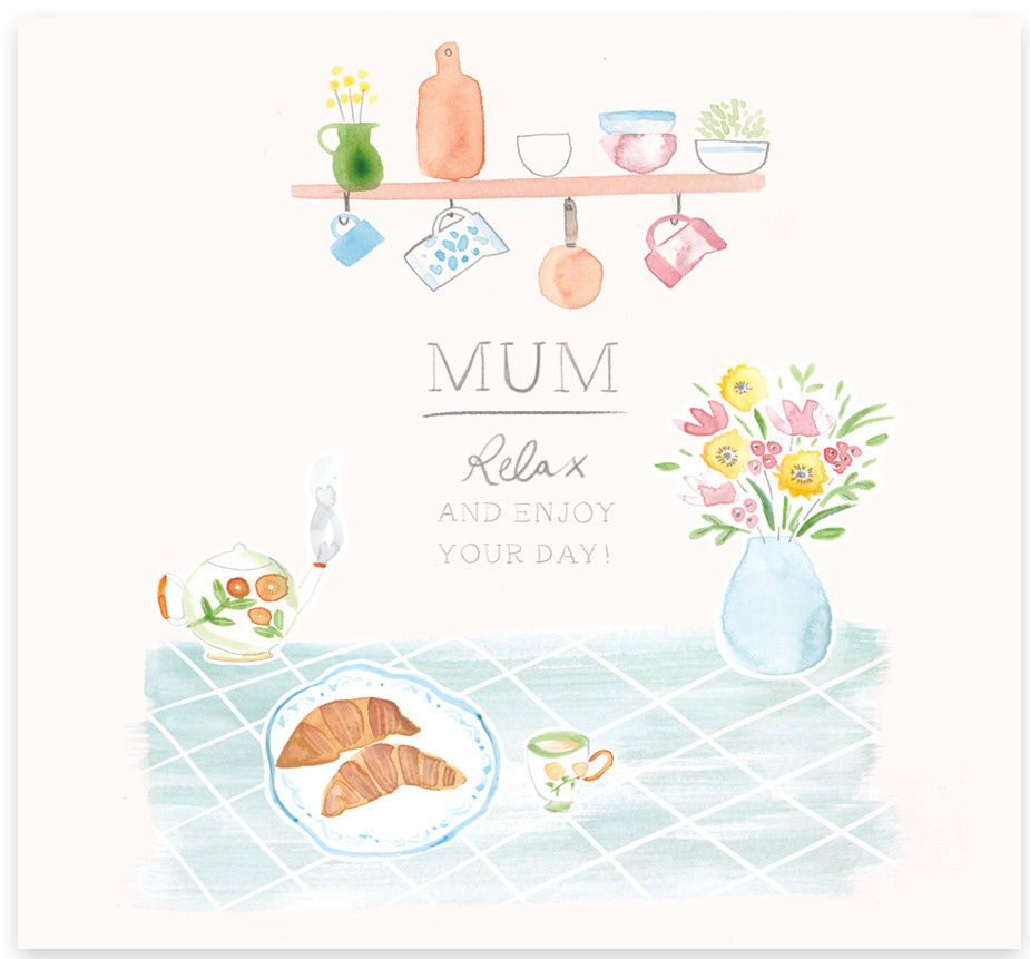 Tesco Mother's Day card