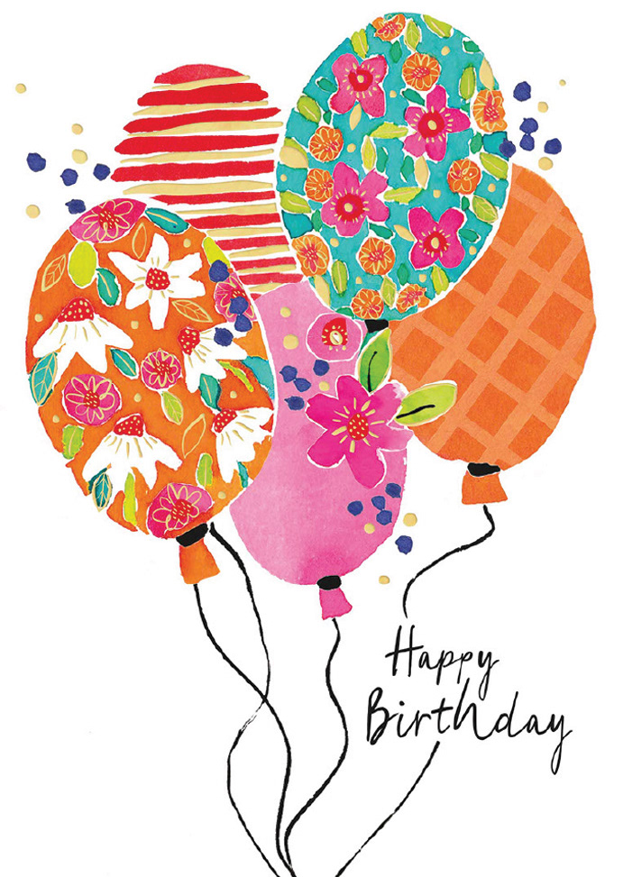 Balloon illustration for Summer Vera range