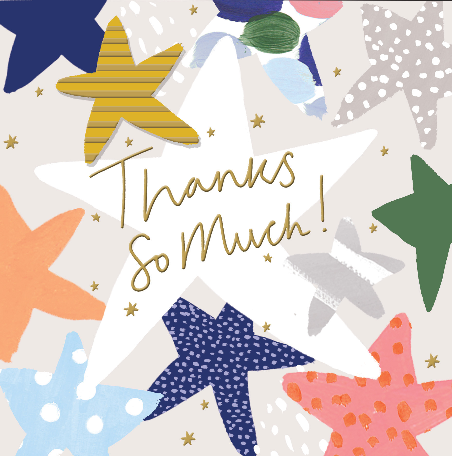 Thank you card for Pineapple breeze range