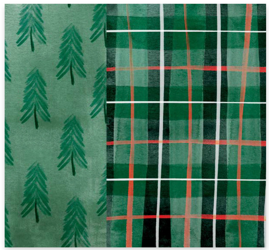 Sainsbury's Christmas patterns