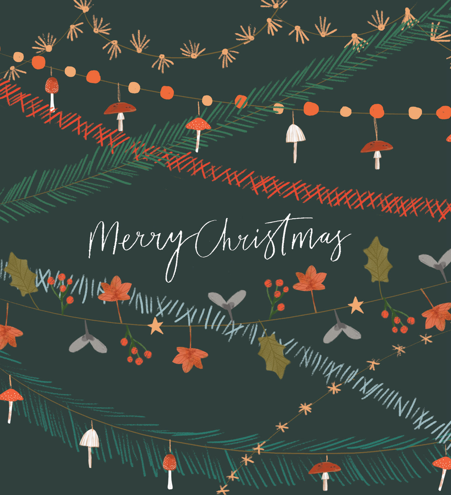 Tesco Christmas artwork