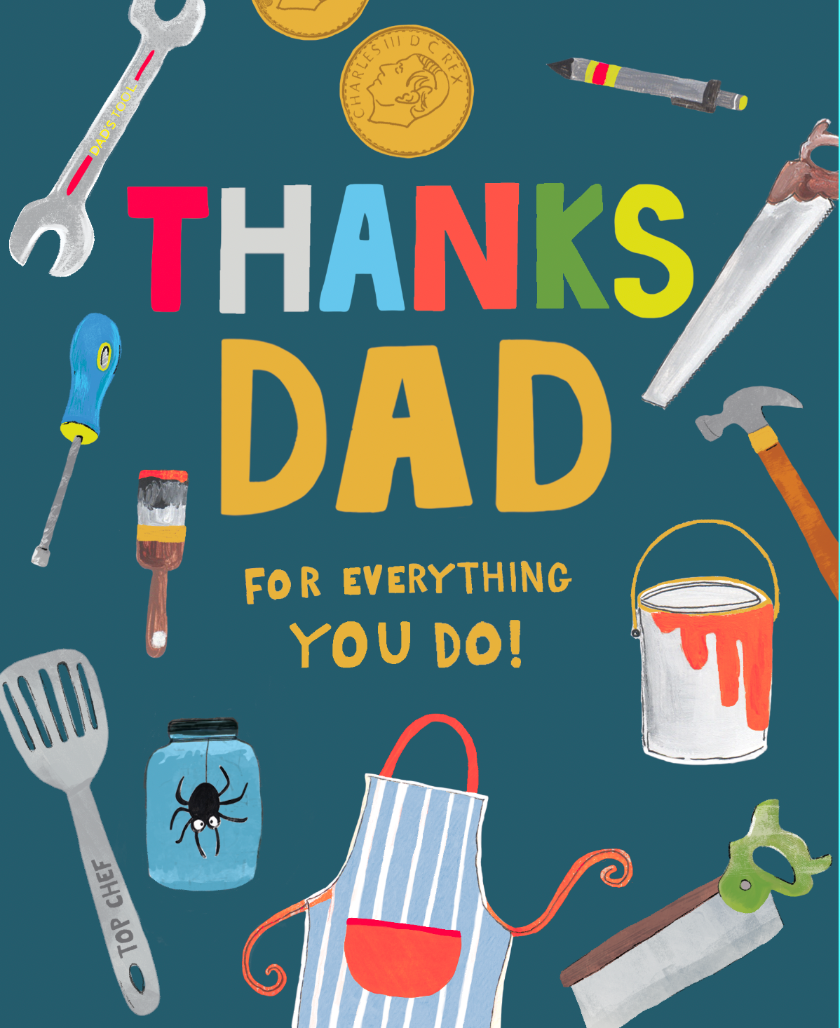 Father's Day Card for Papersalad