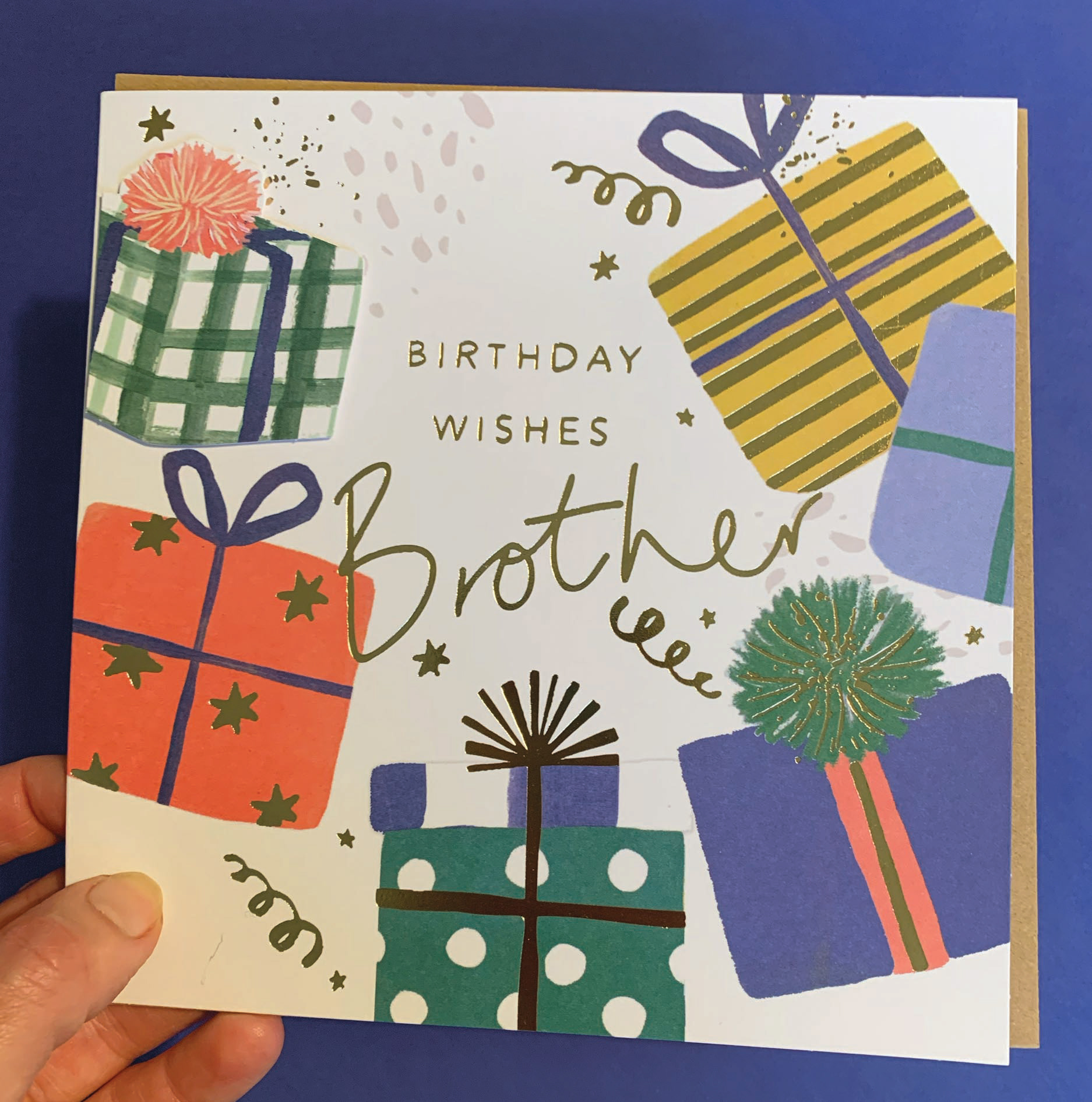 Brother birthday card for Pineapple breeze range