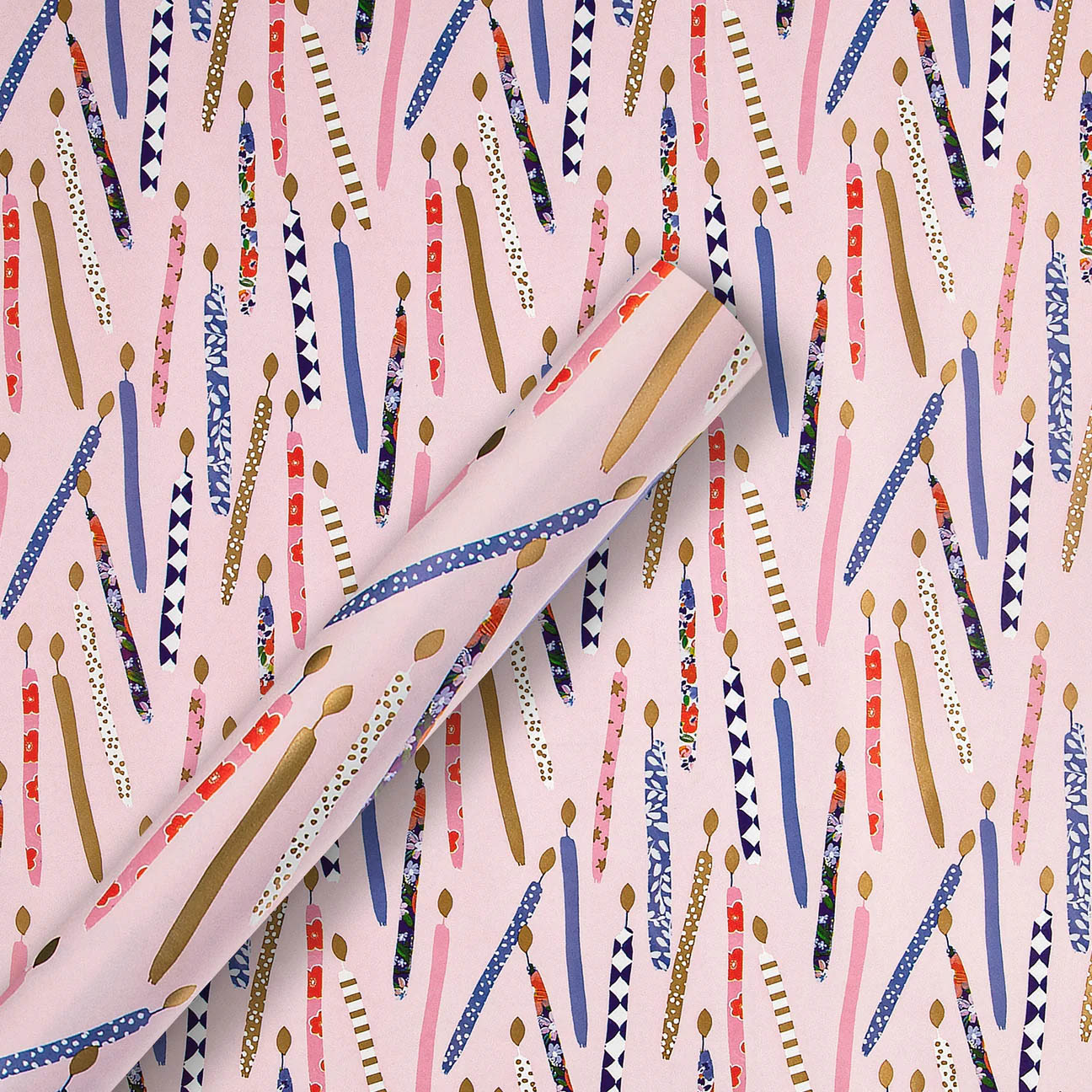 Candle design roll wrap