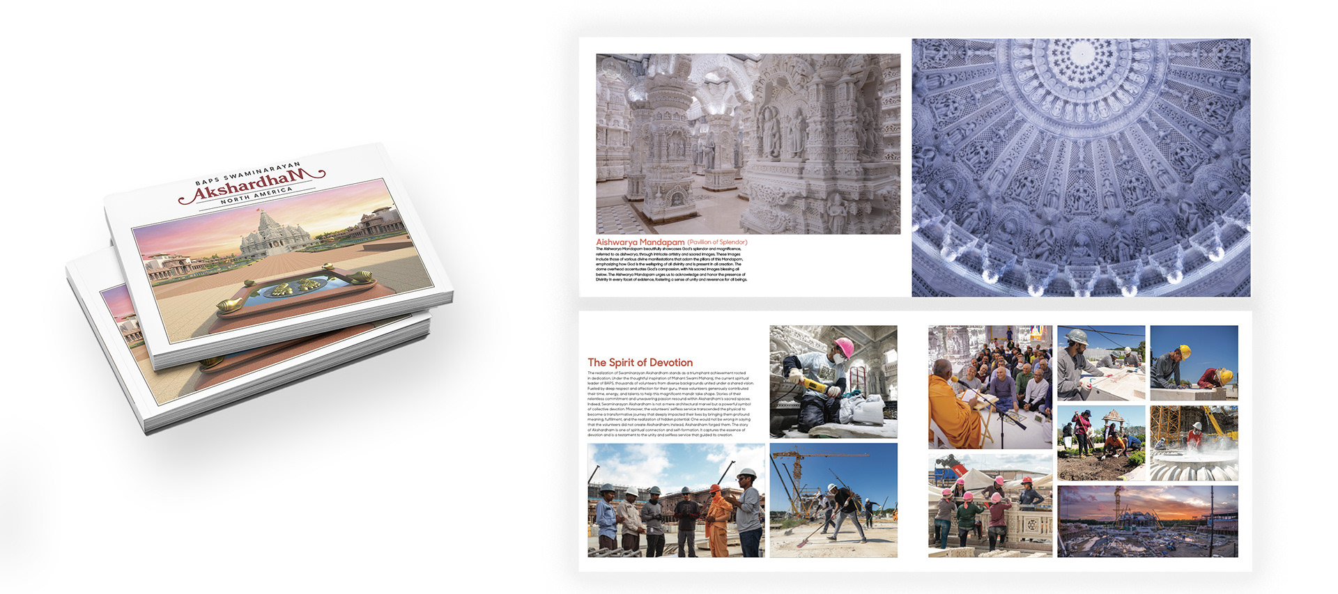 Coffee Table Book for Akshardham Gift Shop