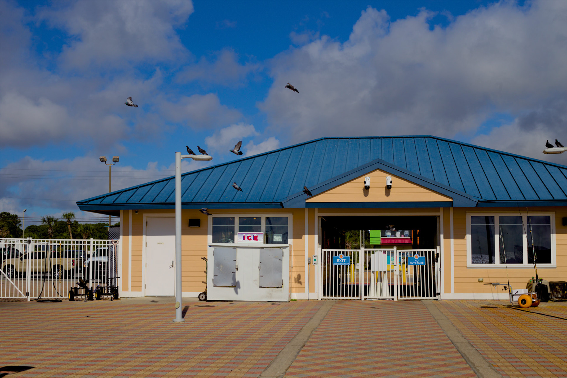 Pier shack @ Bay County Pier
