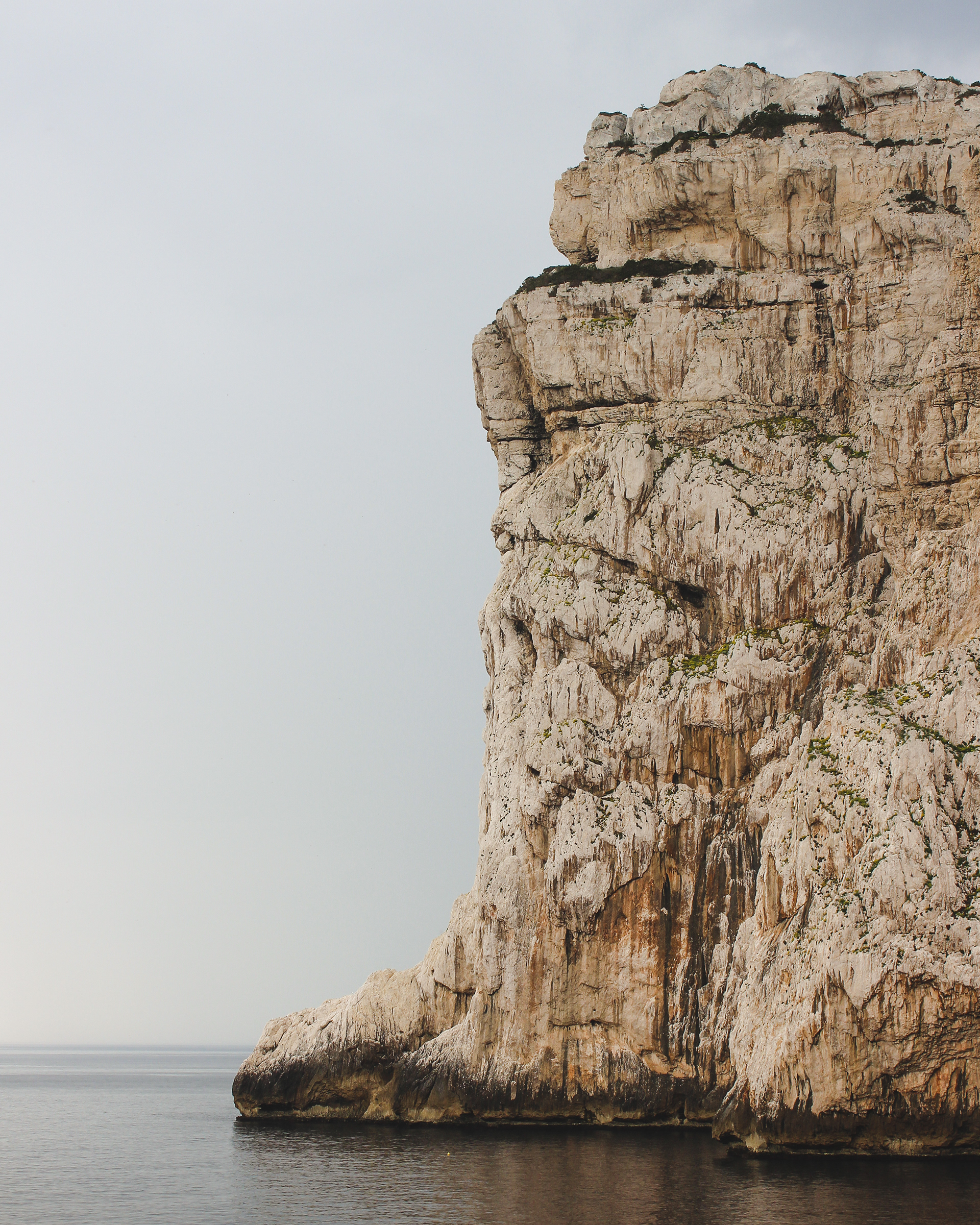 Flanc de falaise - Sardaigne
