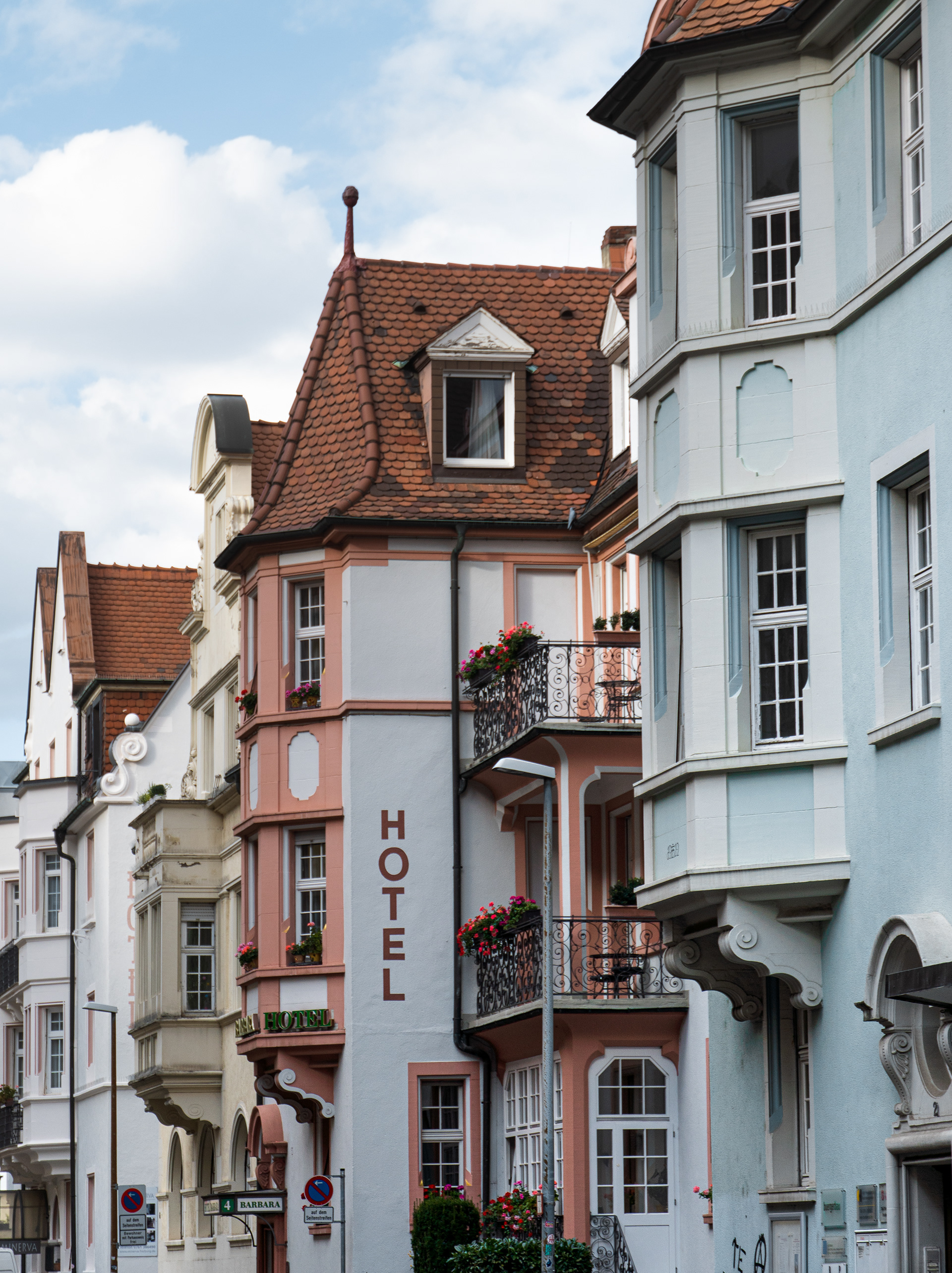 Façade d'immeuble - Freibourg