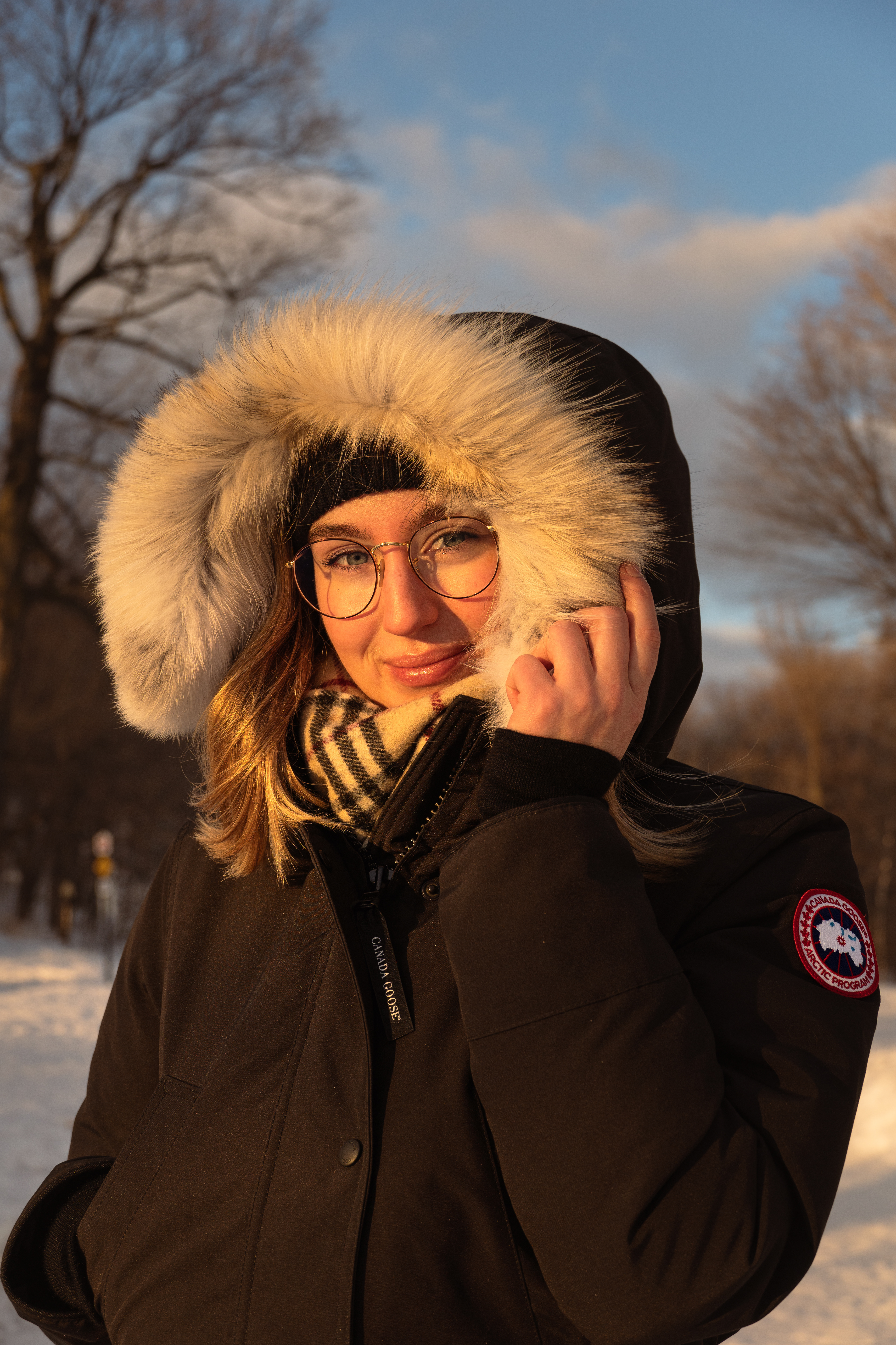Portrait golden hours - Montréal