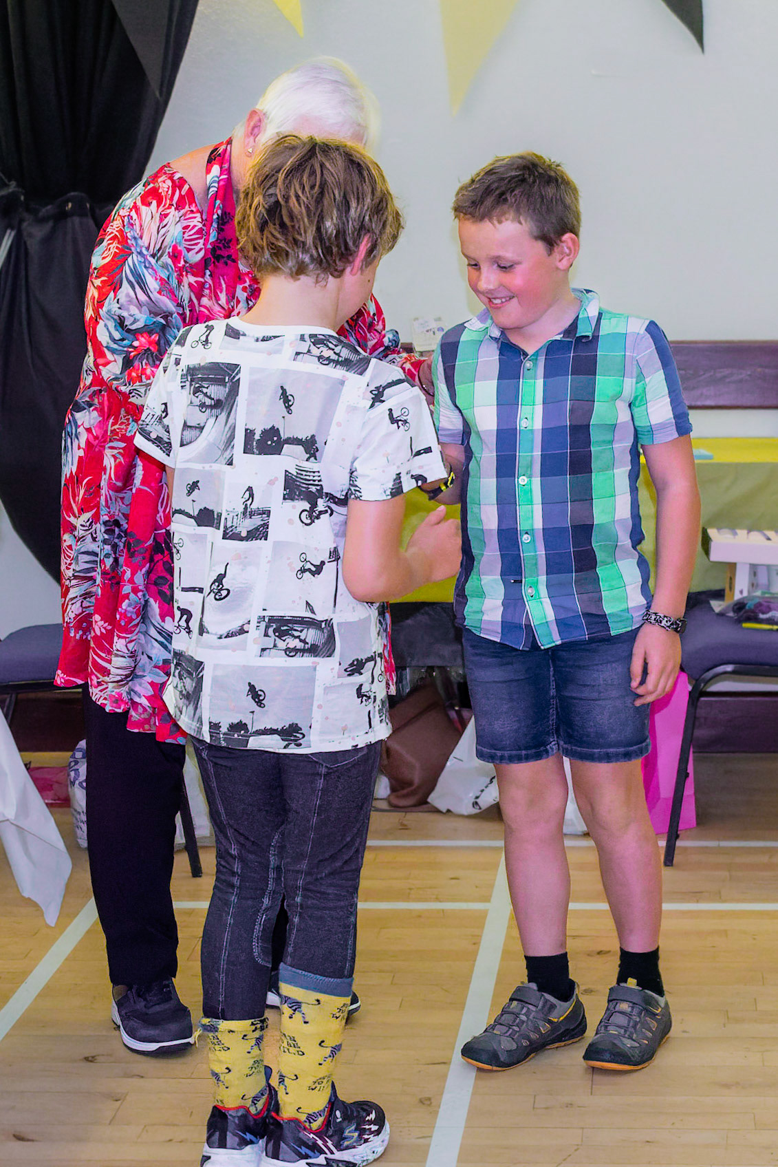 Gilders &amp; Colts cup for best junior boy - Jamie &amp; Henry