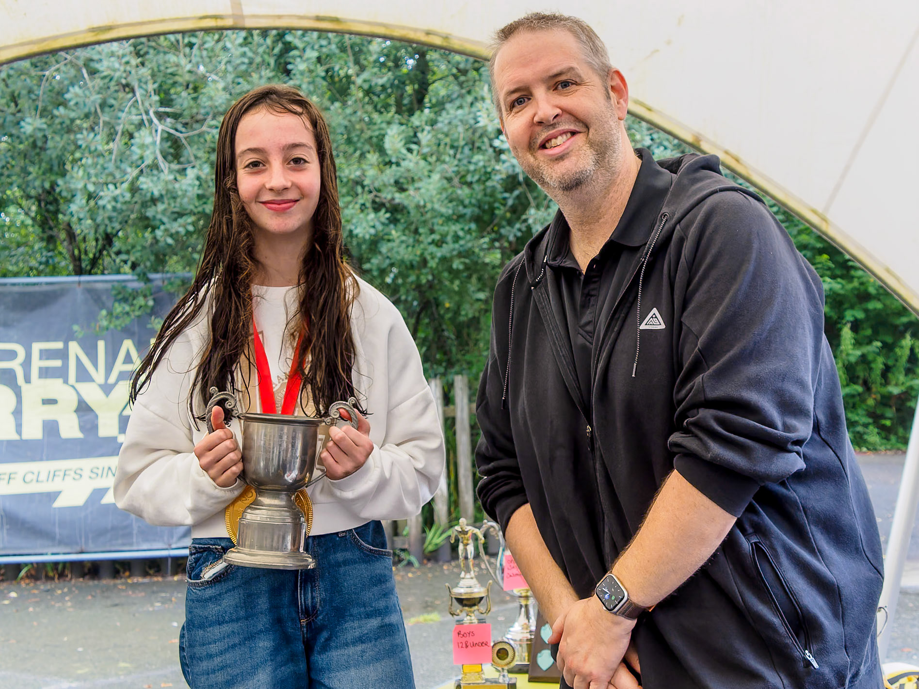 Challenge cup for best senior club swimmer - Ellie
