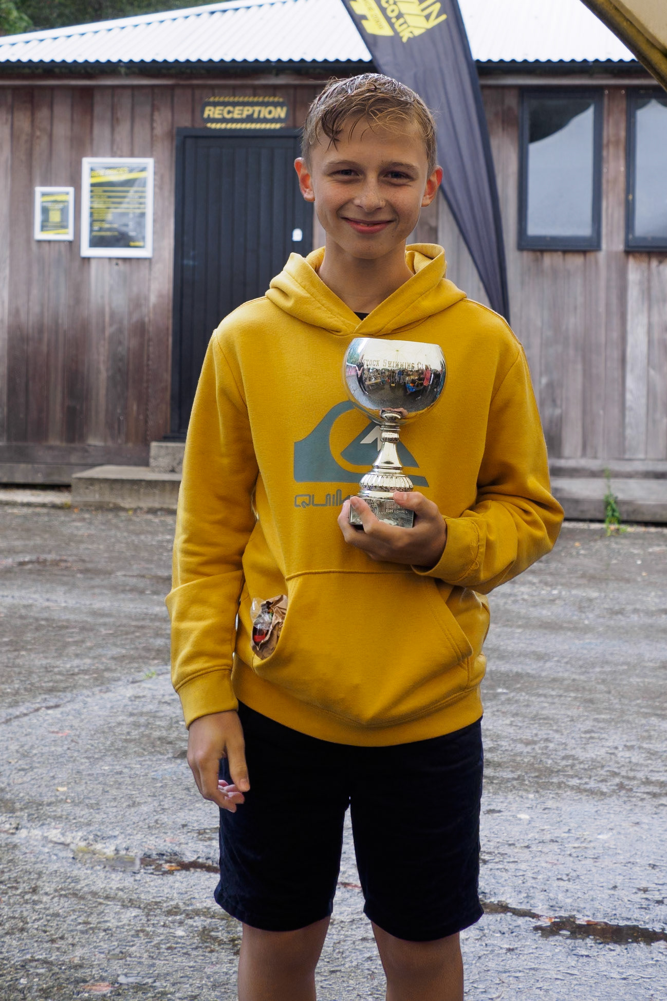 14 &amp; U boys' sprint champion - Leo