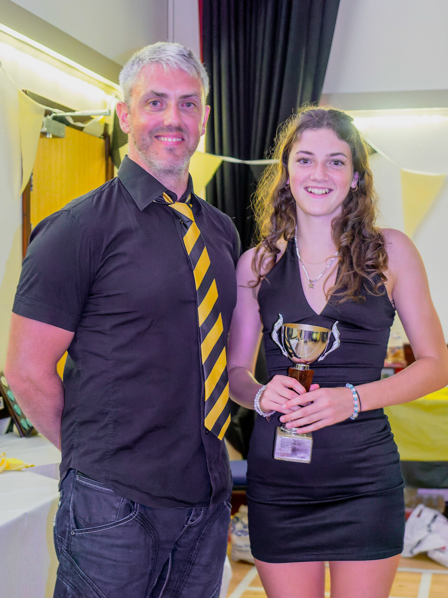 Lesley Cup for best overall swimmer - Elsie