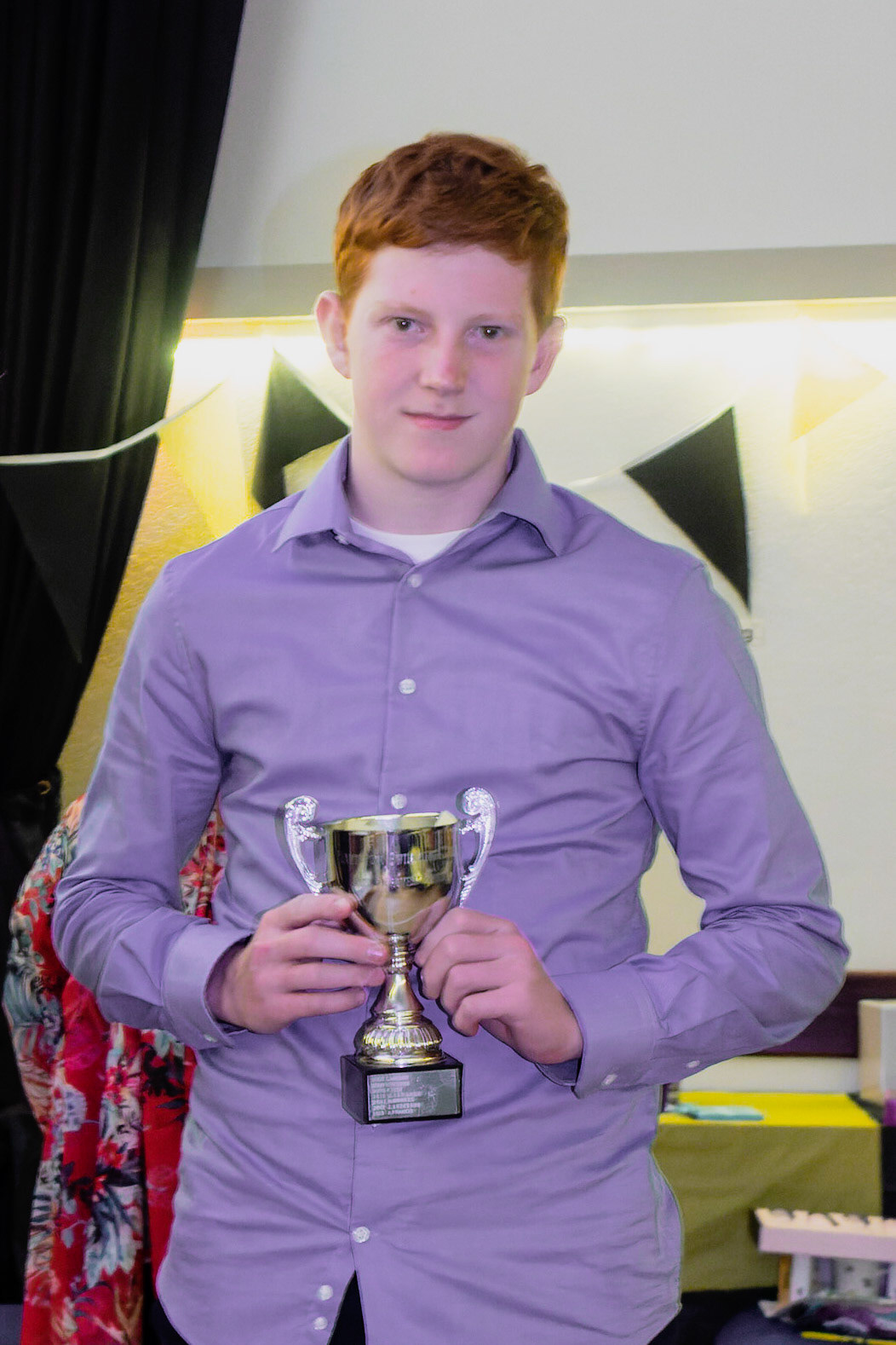 Most improved junior boy - Rory