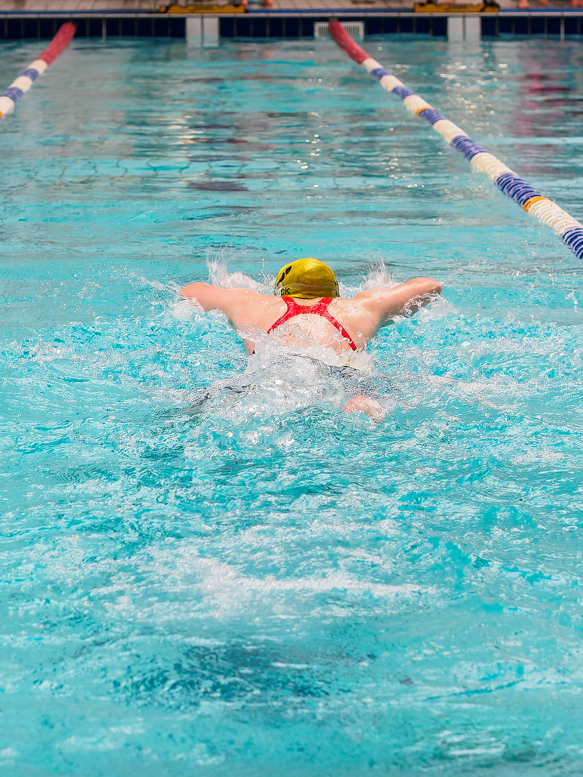 50m fly - Ellie