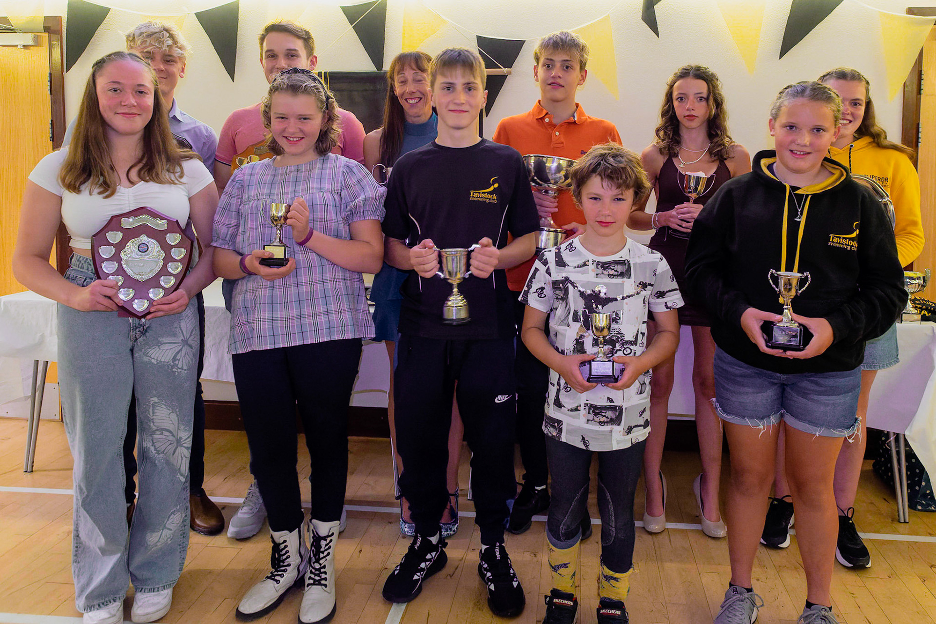 Award winners from the long distance club championships