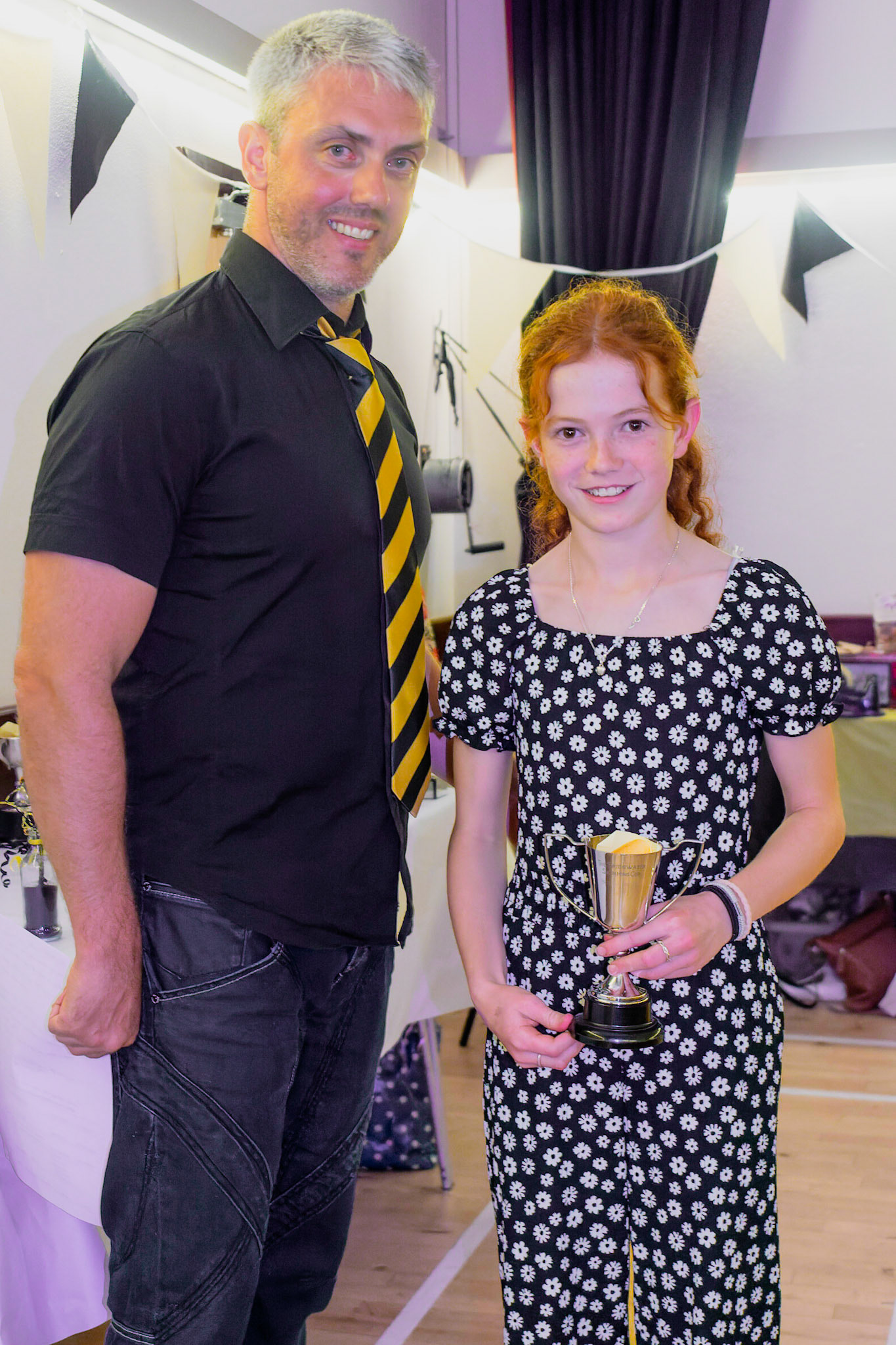 Bridgewater Cup for best junior girl - Lamorna