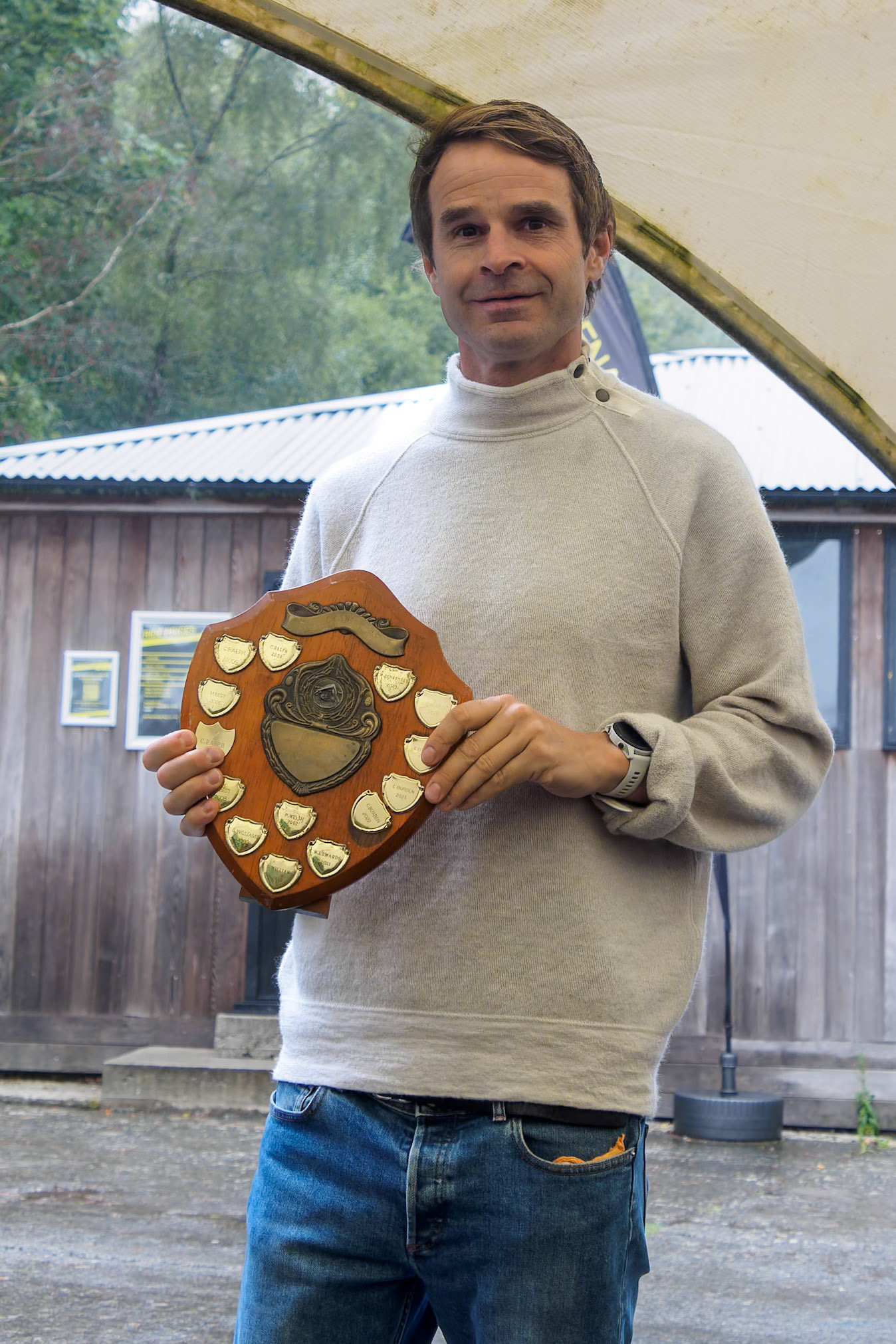 17 &amp; over men's distance champion - Jamie