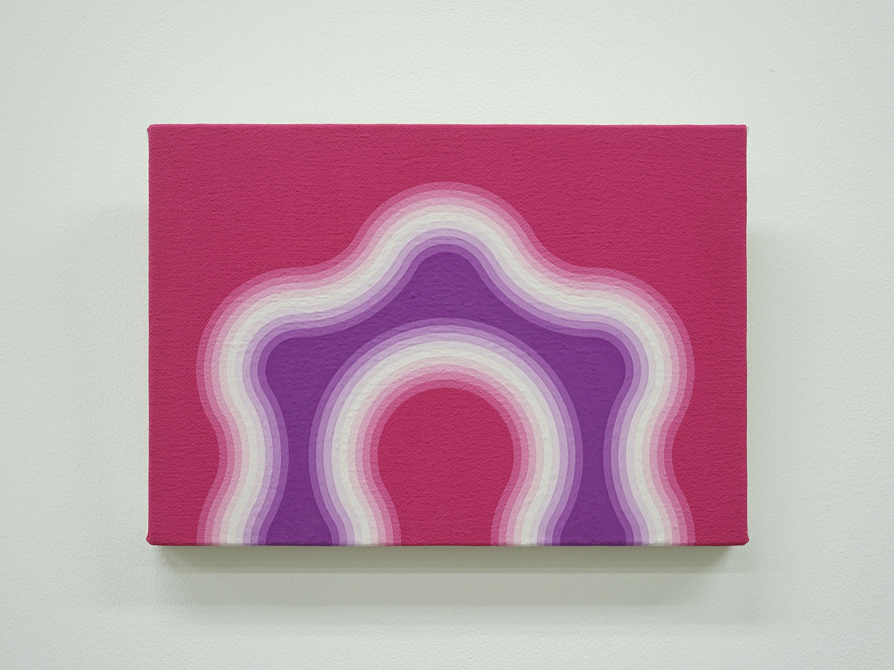 "1005-4" 2010 acrylic gouache on canvas 16 x 23cm
