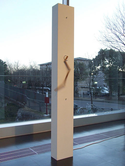 "bunbun" 2007 mixed media 160 x 20 x 15cm