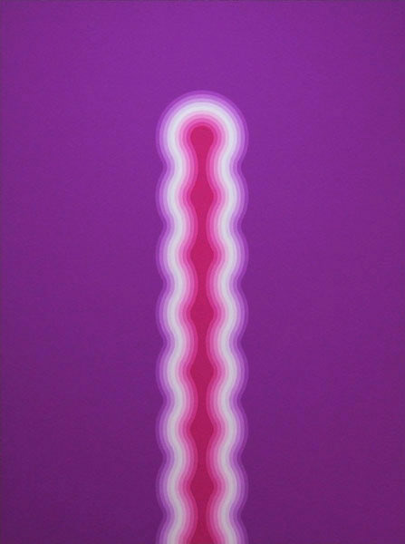"1005-2" 2010 acrylic gouache on canvas 130 x 97cm