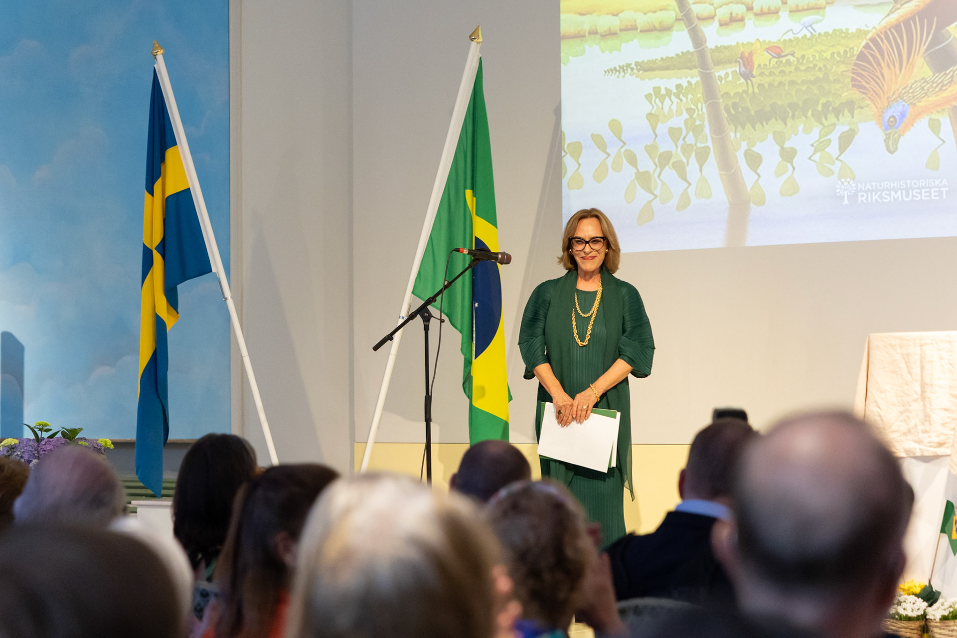 The Ambassador of Brazil, Maria Edileuza Fontenele Reis © Isabella Ramalho