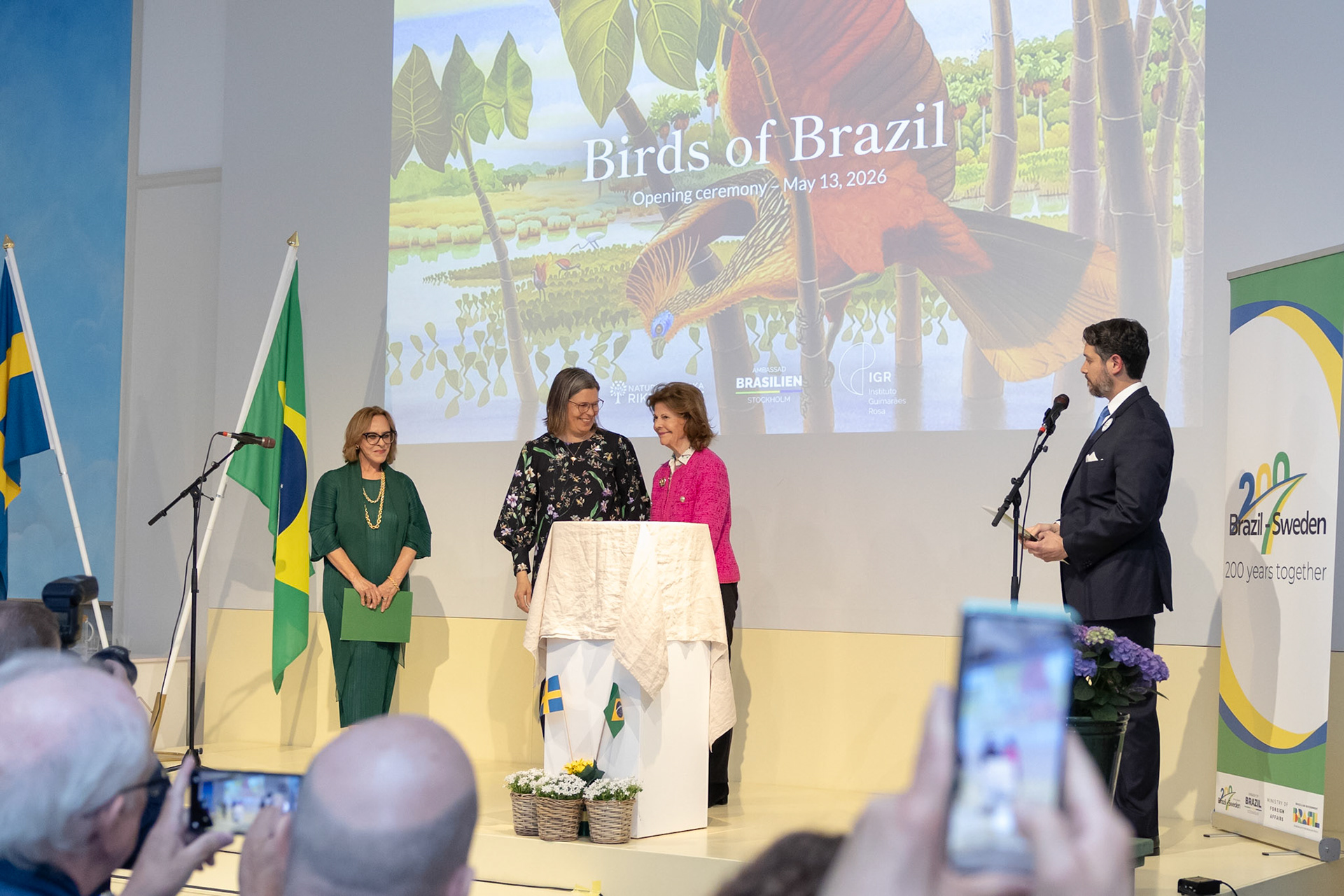 Queen Silvia of Sweden - Birds of Brazil © Isabella Ramalho