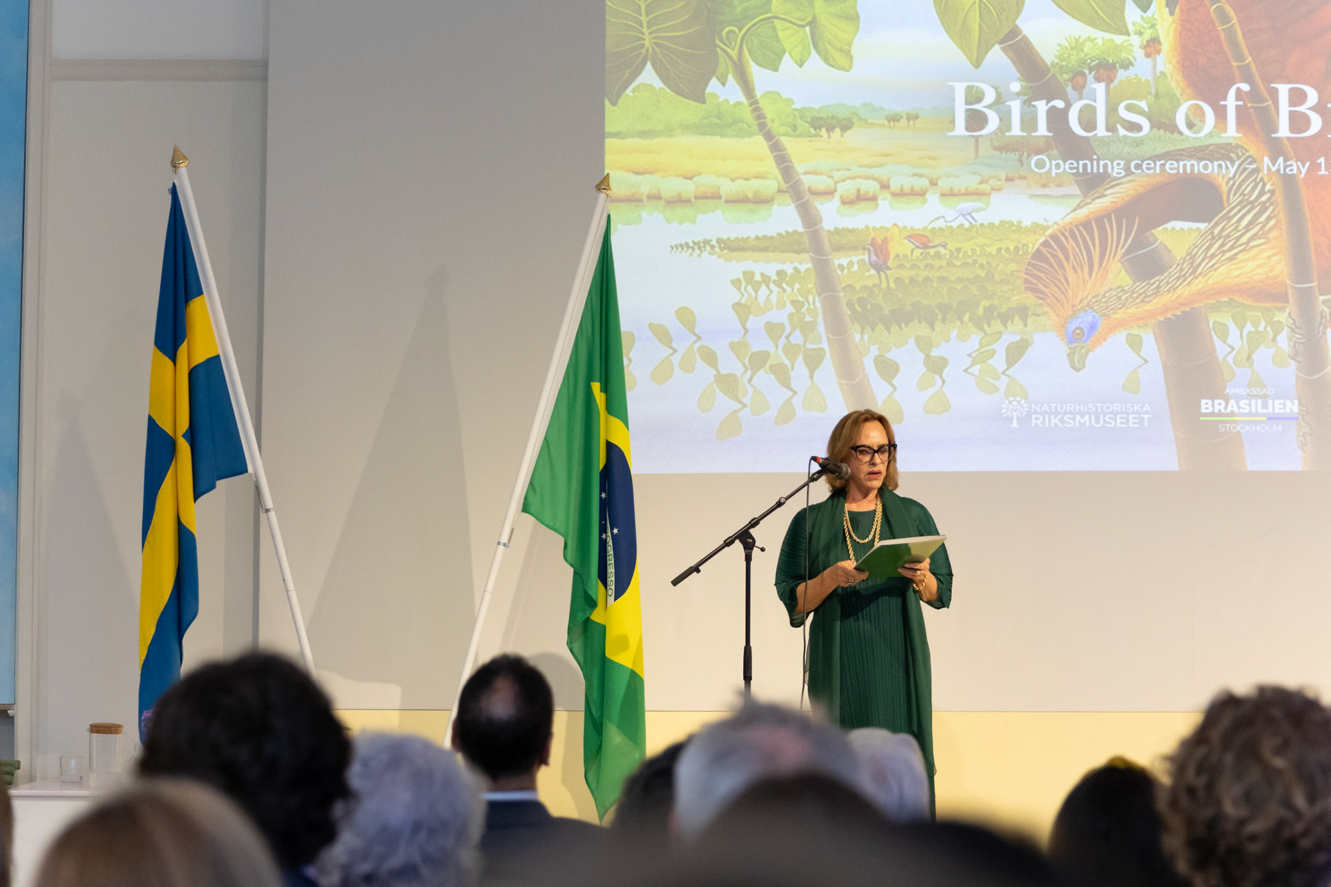 The Ambassador of Brazil, Maria Edileuza Fontenele Reis © Isabella Ramalho